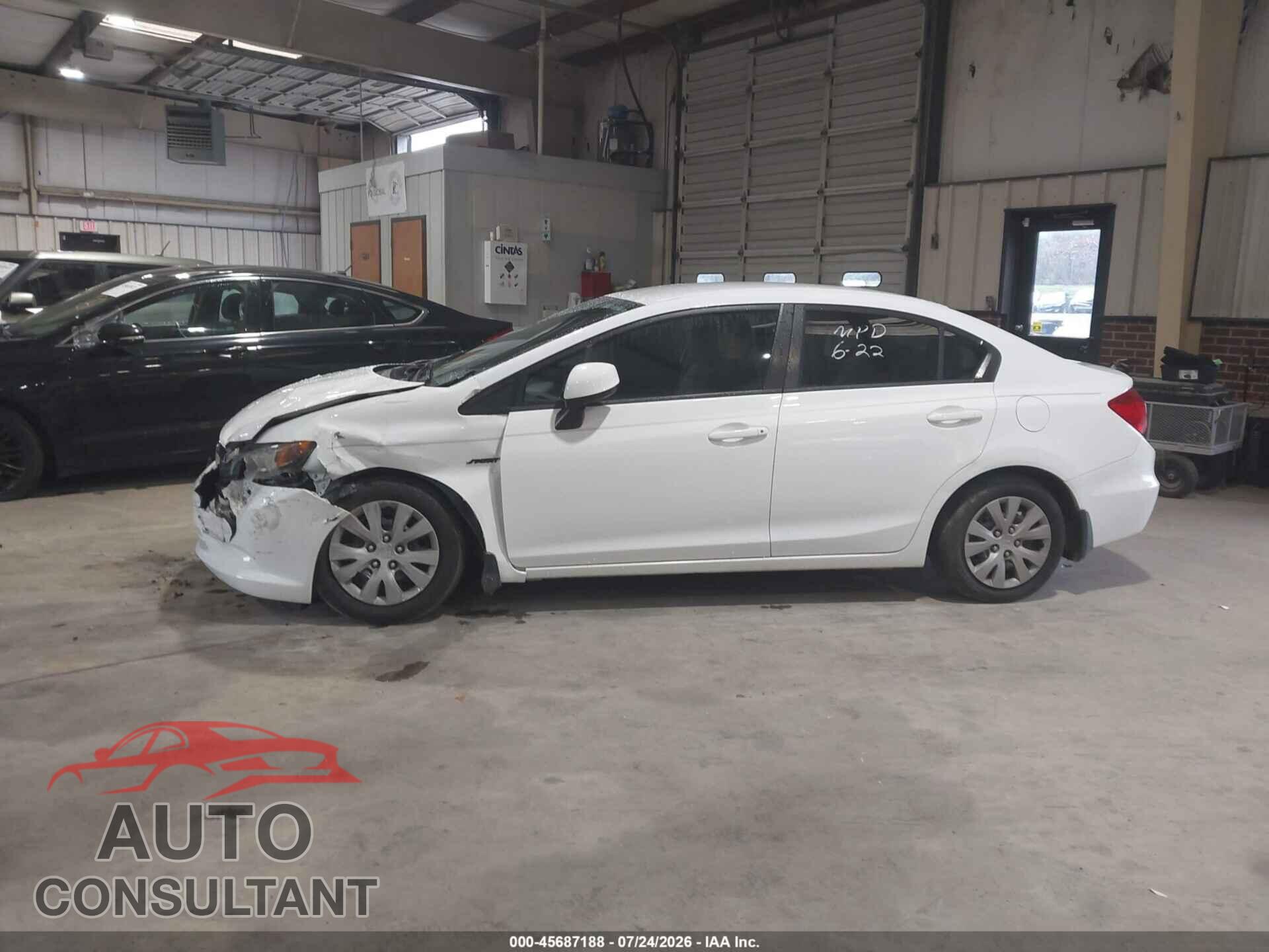 HONDA CIVIC 2012 - 19XFB2F57CE033219