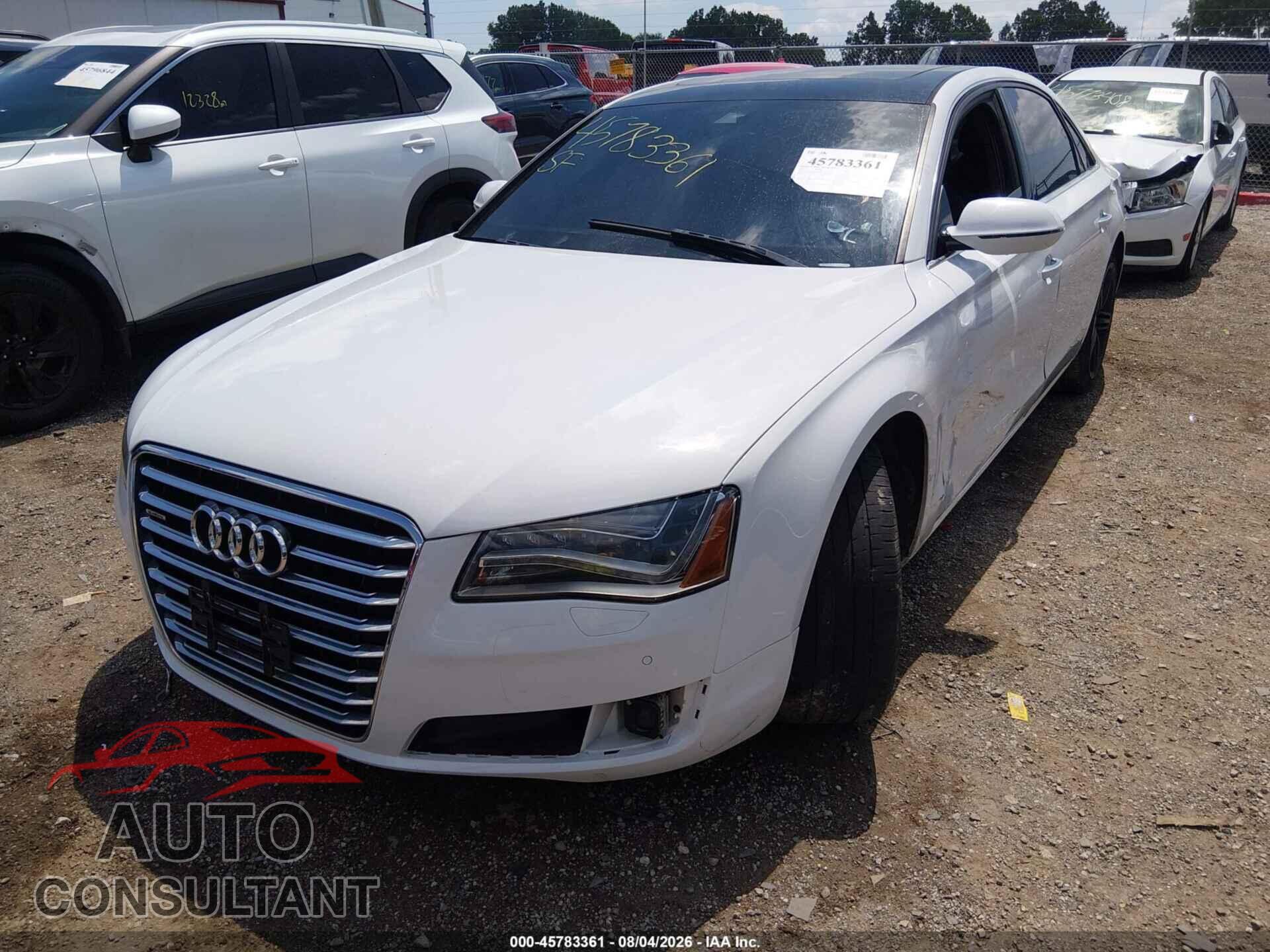 AUDI A8 L 2013 - WAURGAFD6DN025798
