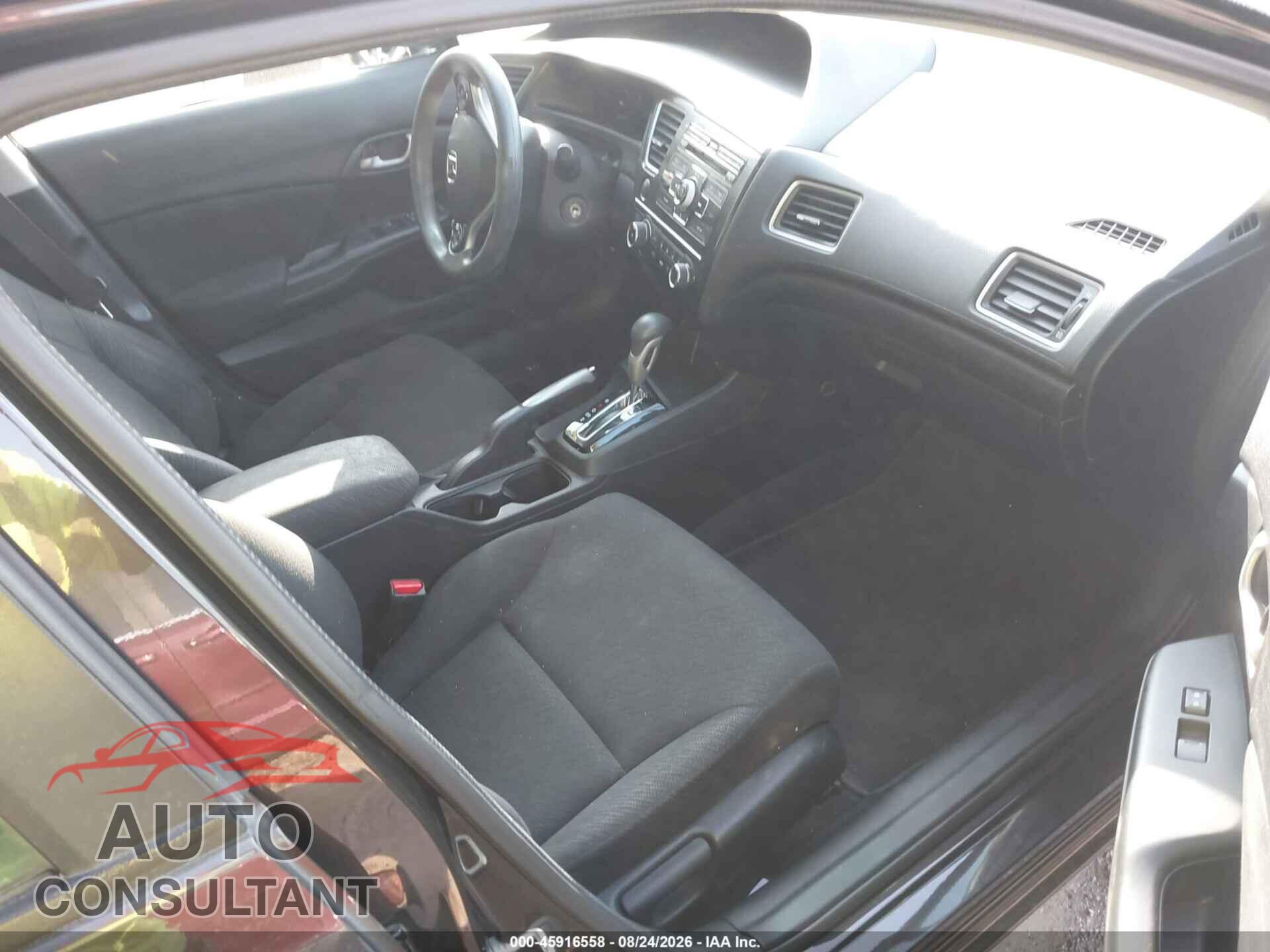 HONDA CIVIC 2013 - 19XFB2F55DE003363