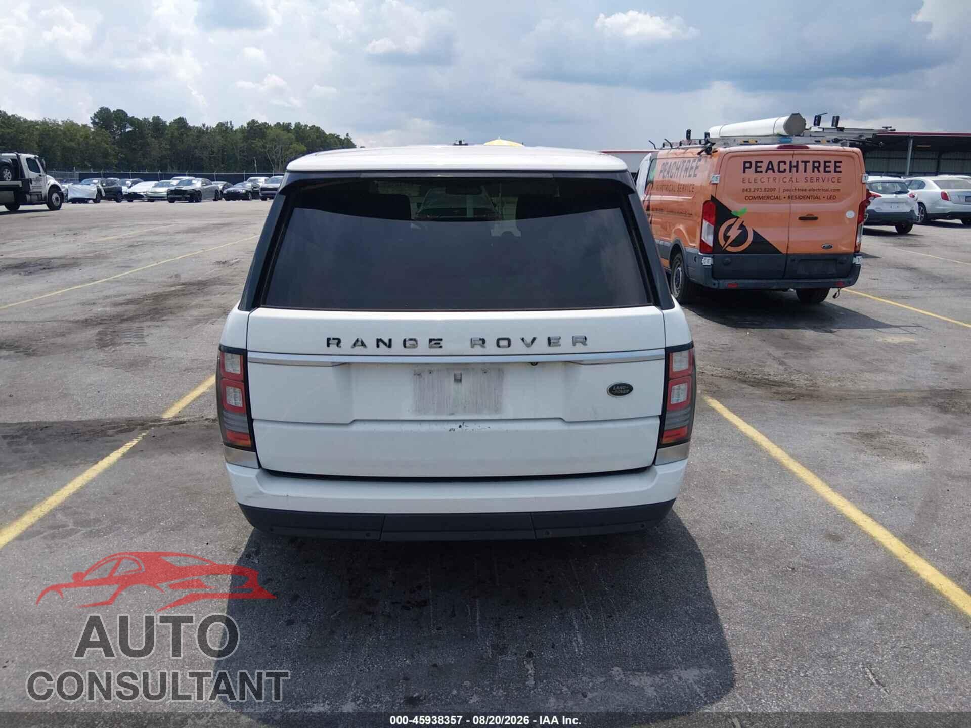 LAND ROVER RANGE ROVER 2014 - SALGR2WFXEA143057