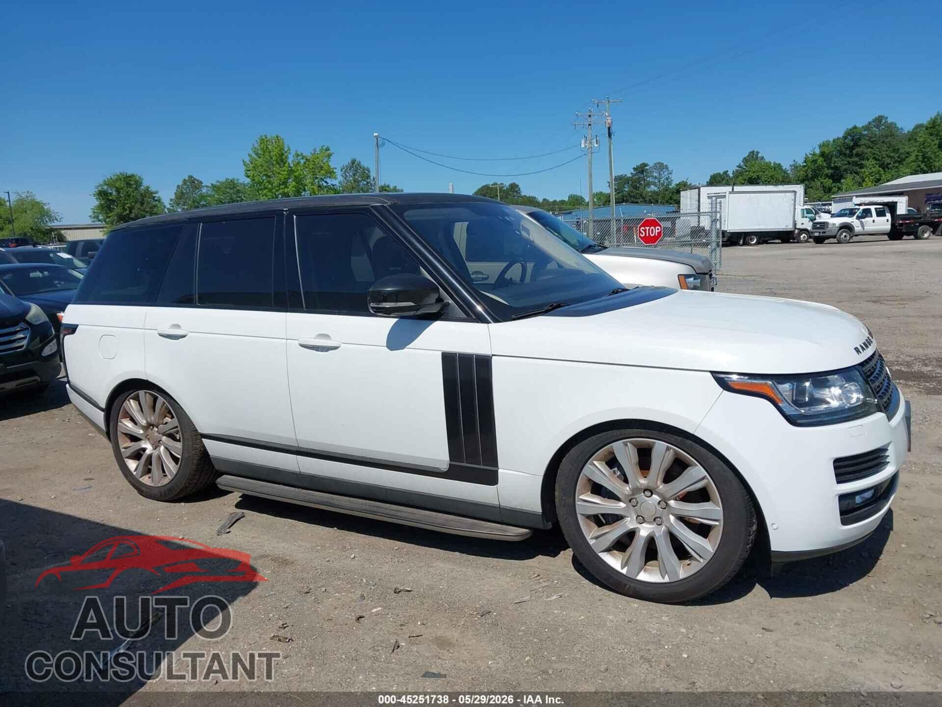 LAND ROVER RANGE ROVER 2014 - SALGS2TF6EA162245