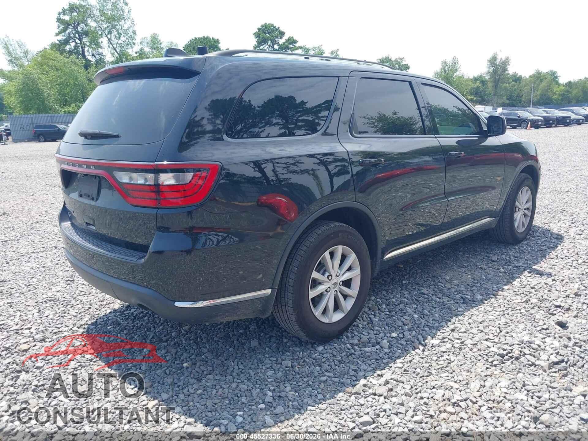 DODGE DURANGO 2019 - 1C4RDJAG8KC744461