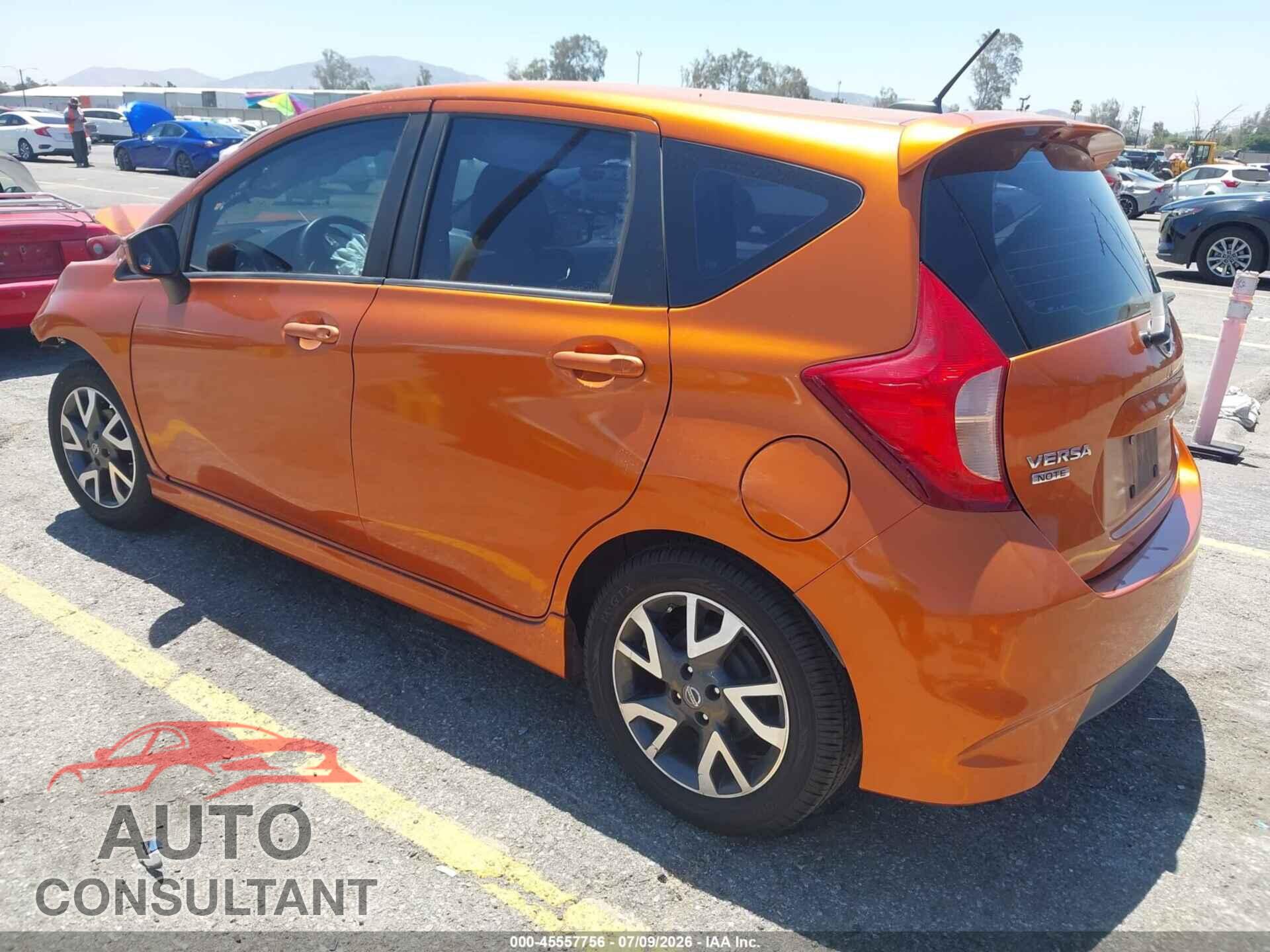 NISSAN VERSA NOTE 2017 - 3N1CE2CP5HL378609