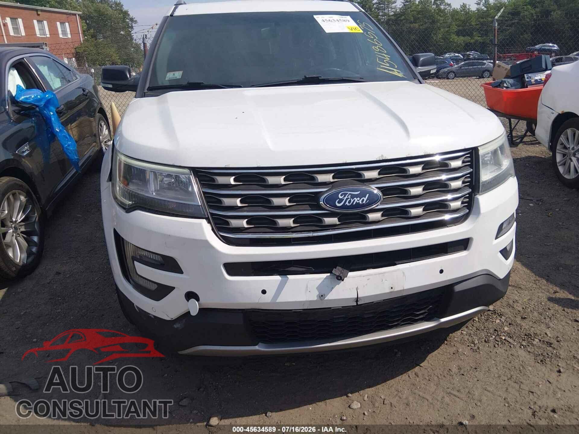 FORD EXPLORER 2016 - 1FM5K8D84GGD08722