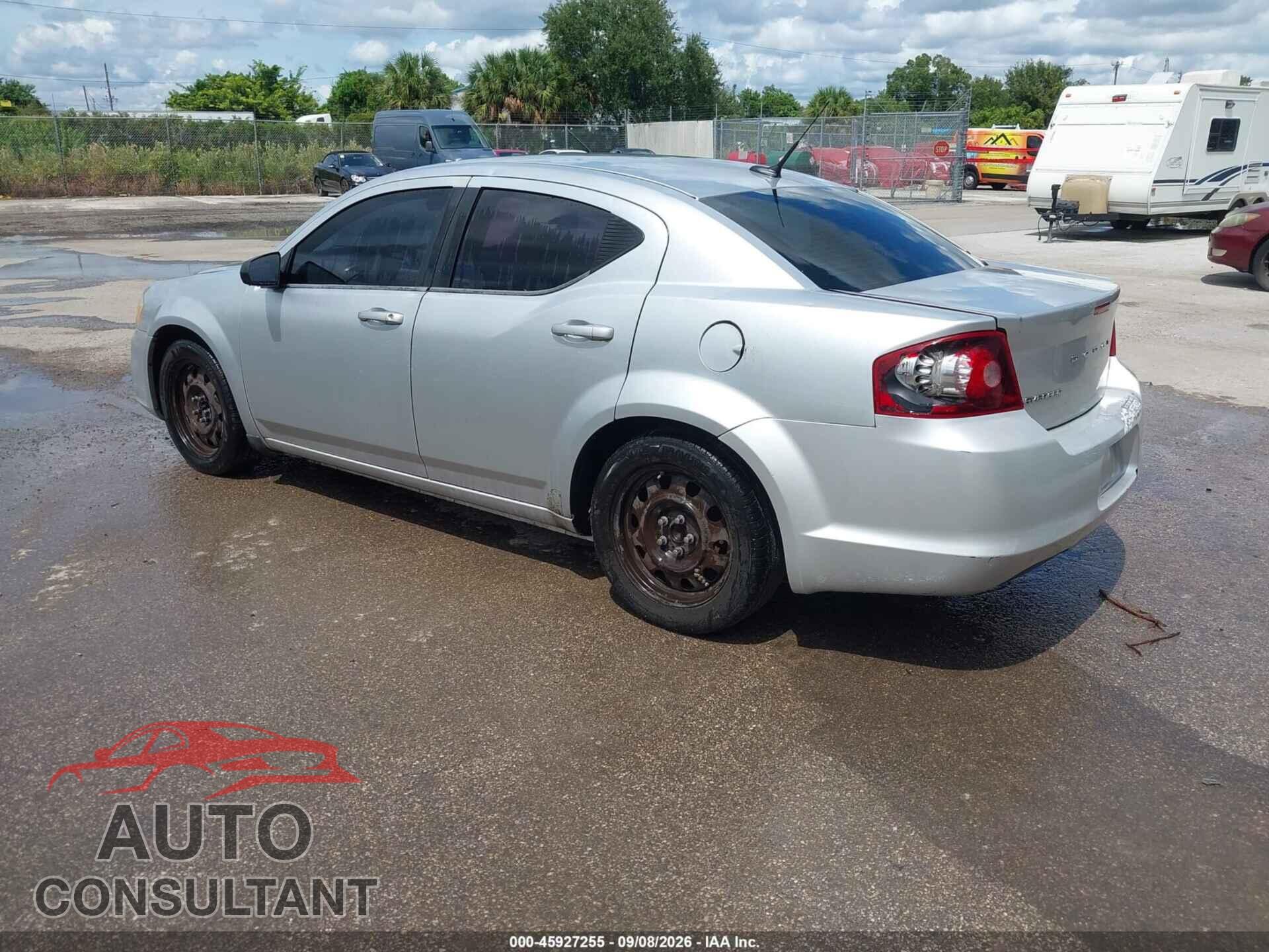 DODGE AVENGER 2011 - 1B3BD4FBXBN543652