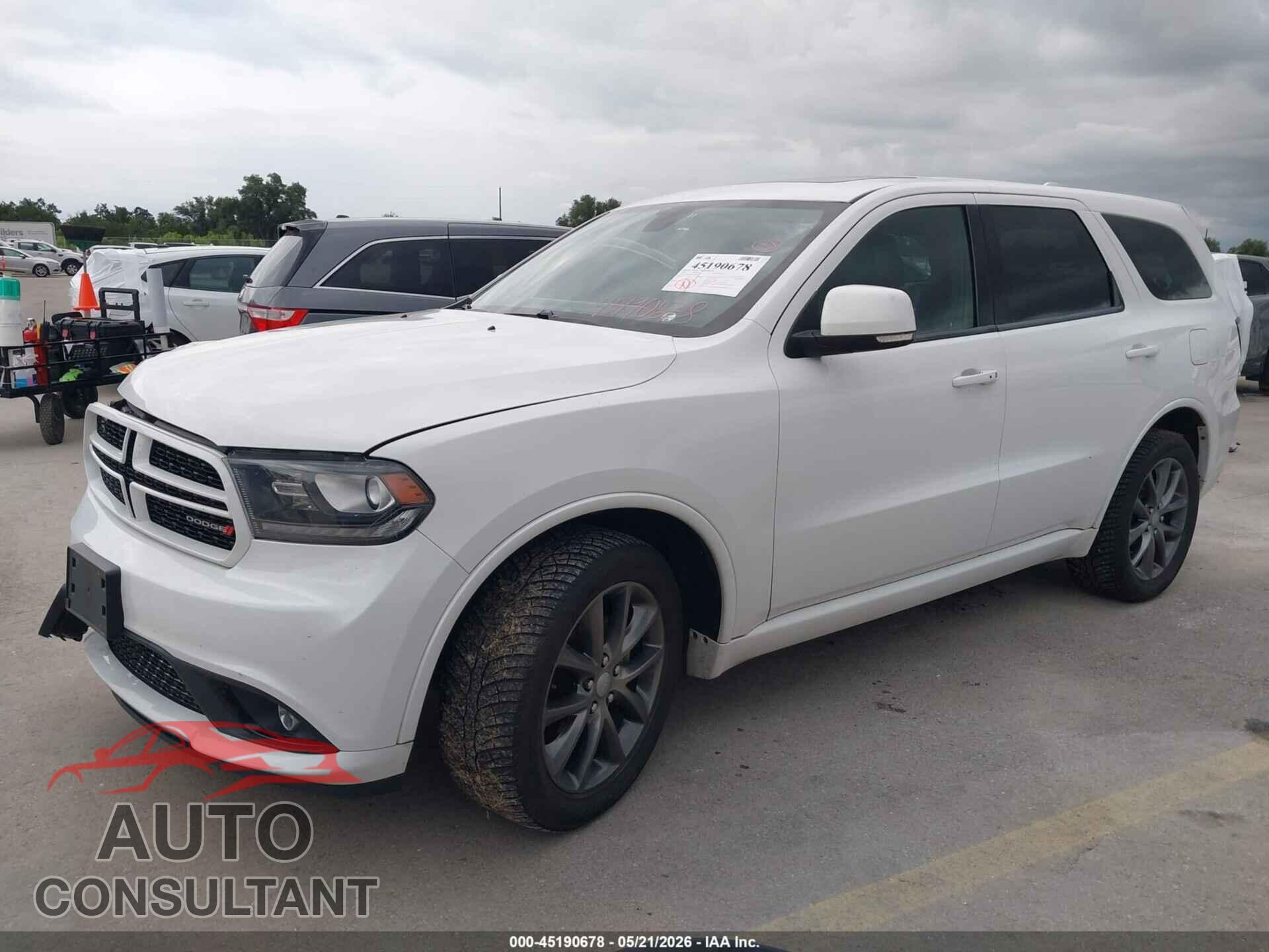 DODGE DURANGO 2017 - 1C4RDJDG7HC905211