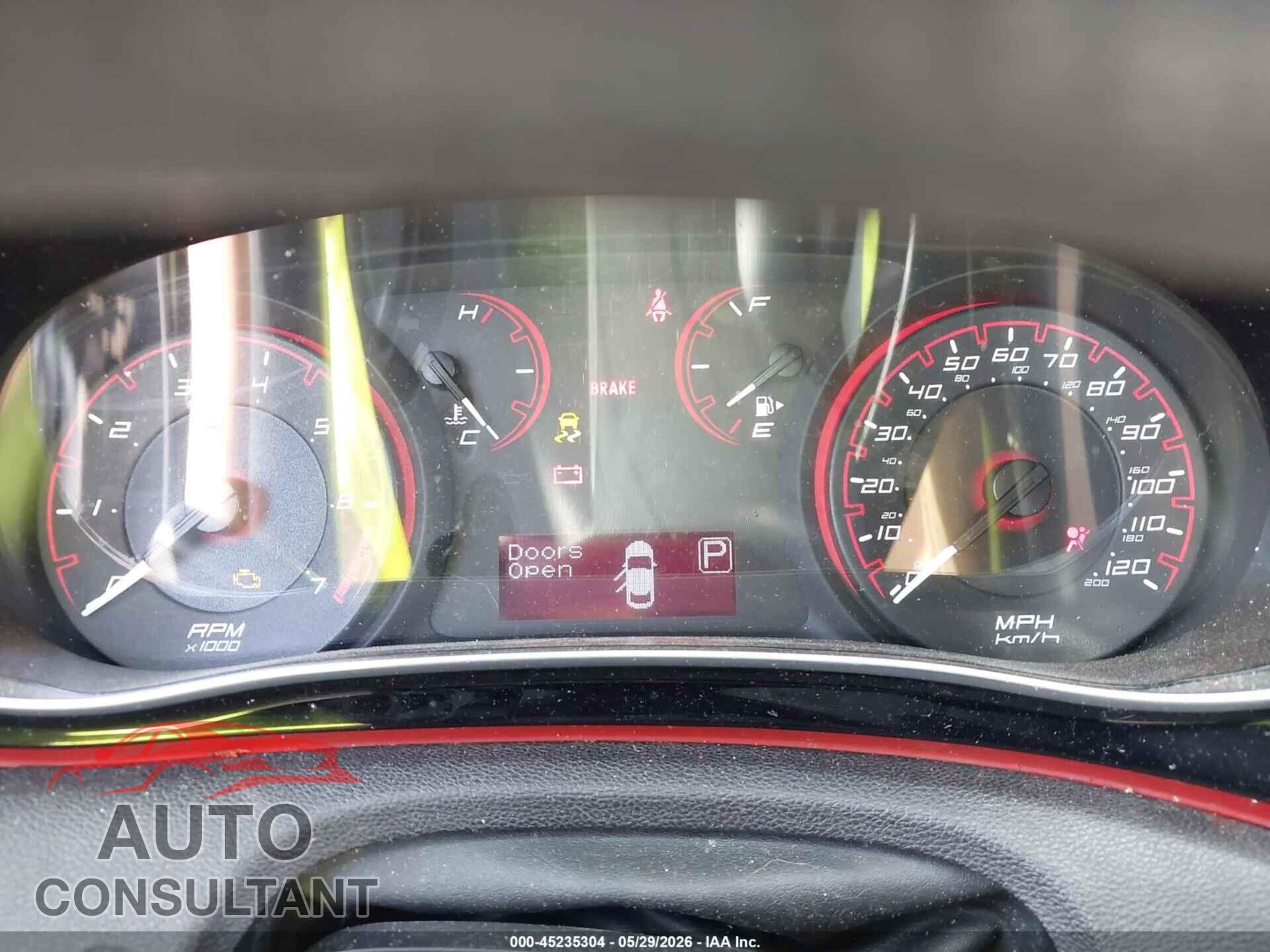 DODGE DART 2014 - 1C3CDFBB2ED822287