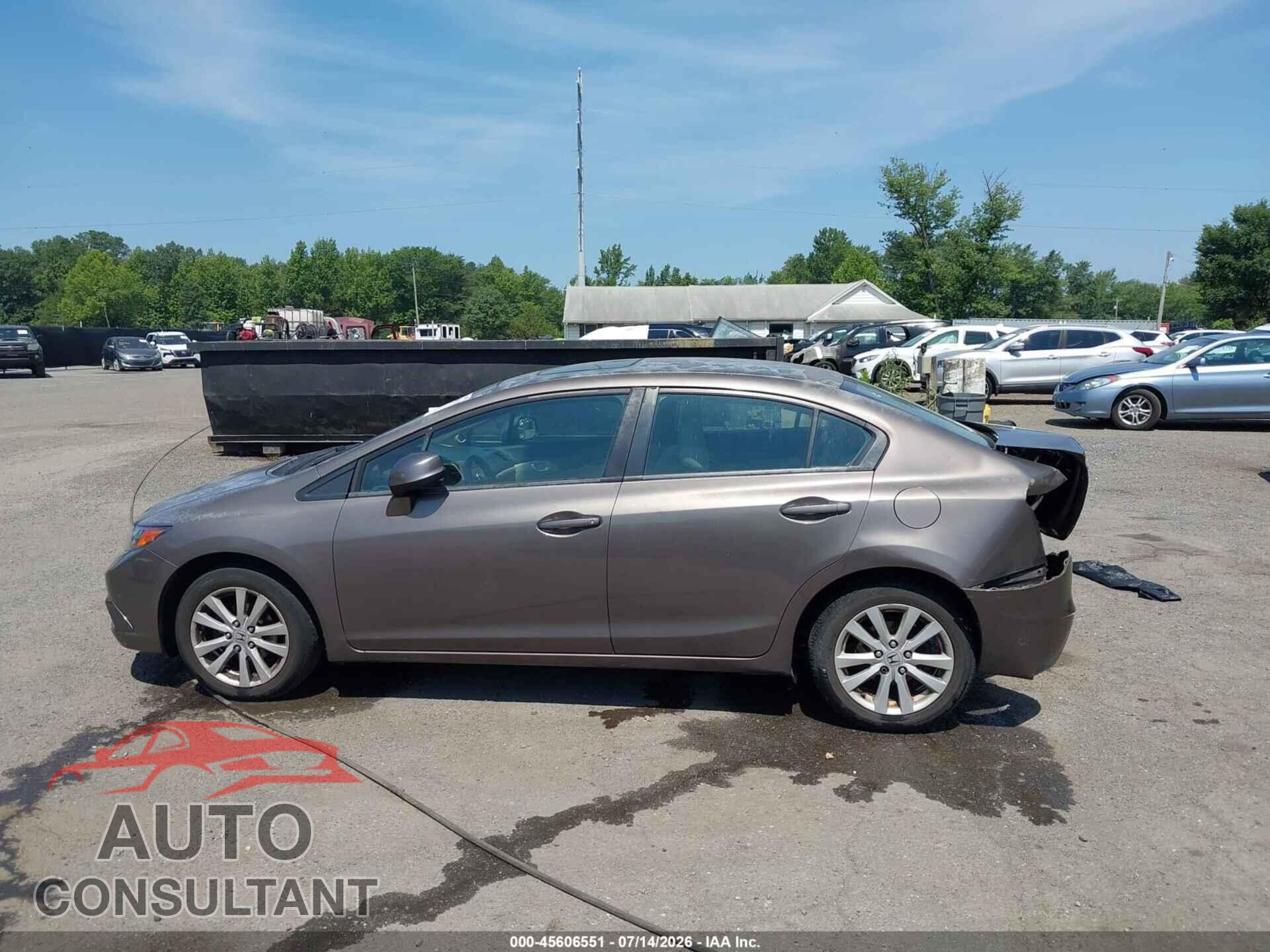 HONDA CIVIC 2012 - 2HGFB2F83CH521079
