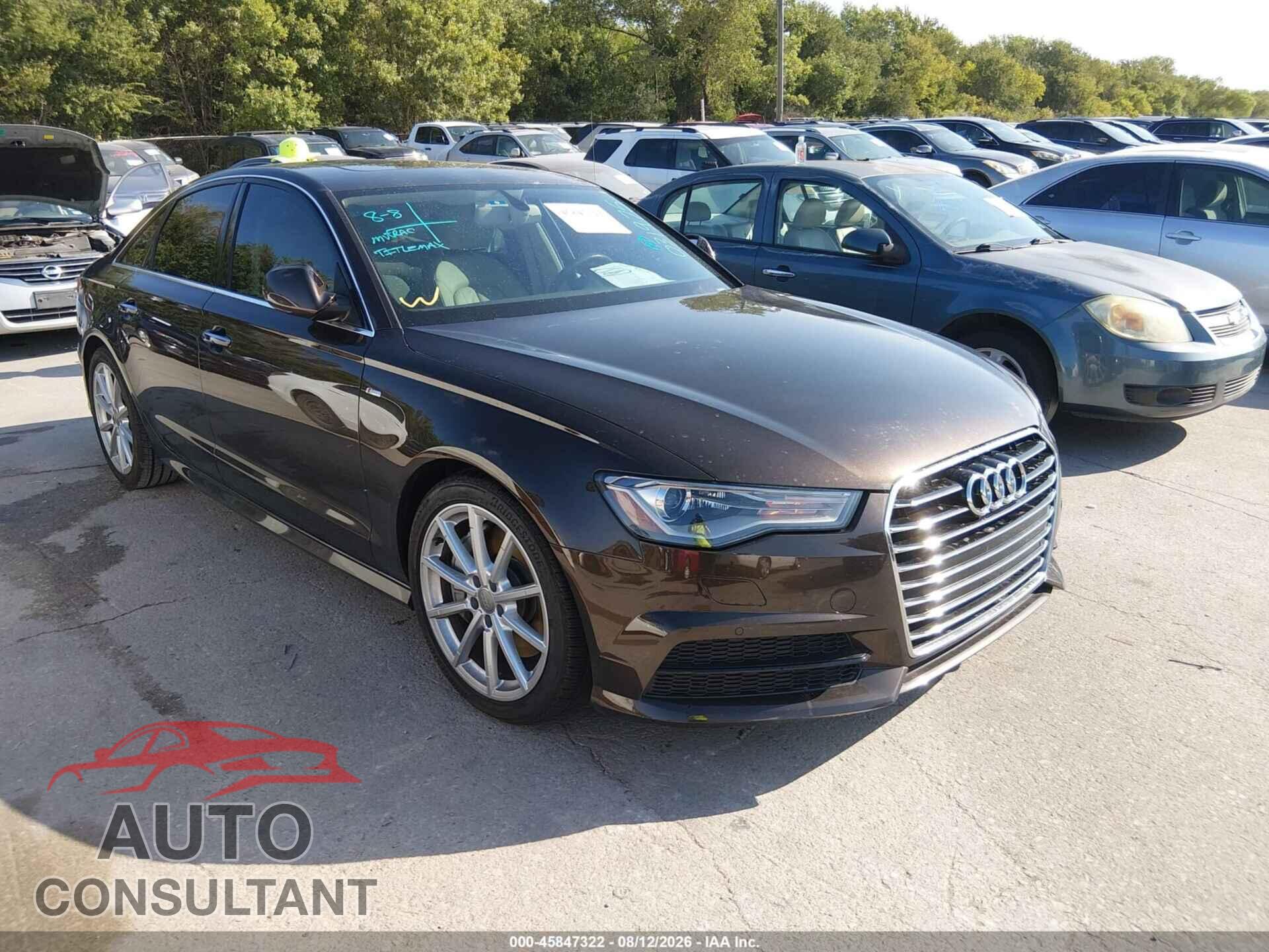 AUDI A6 2017 - WAUD8AFC4HN031975