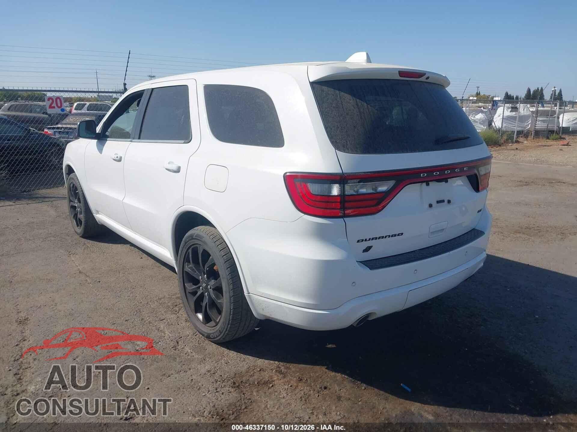 DODGE DURANGO 2019 - 1C4RDJDG1KC799068
