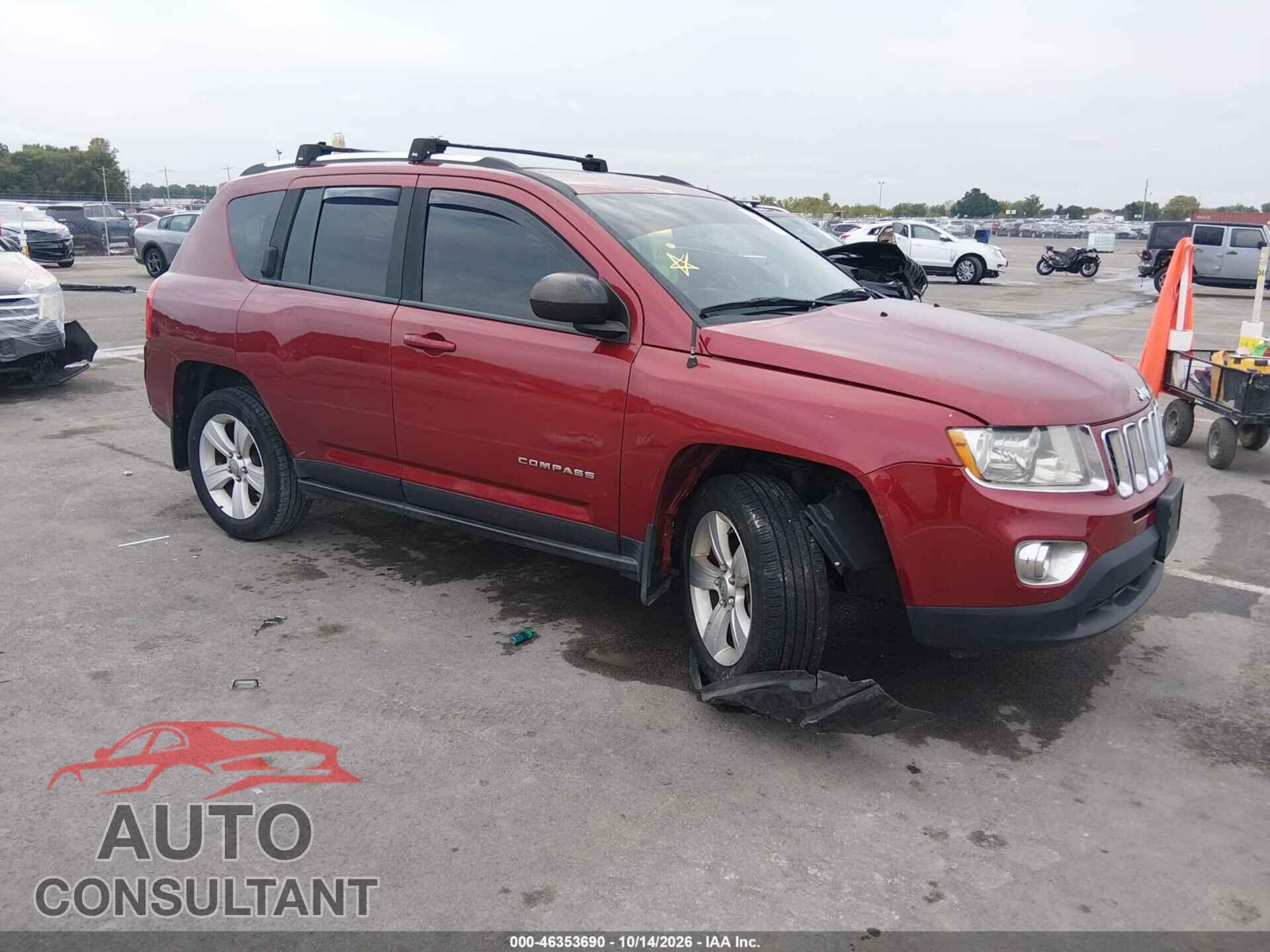 JEEP COMPASS 2013 - 1C4NJDEB3DD234667