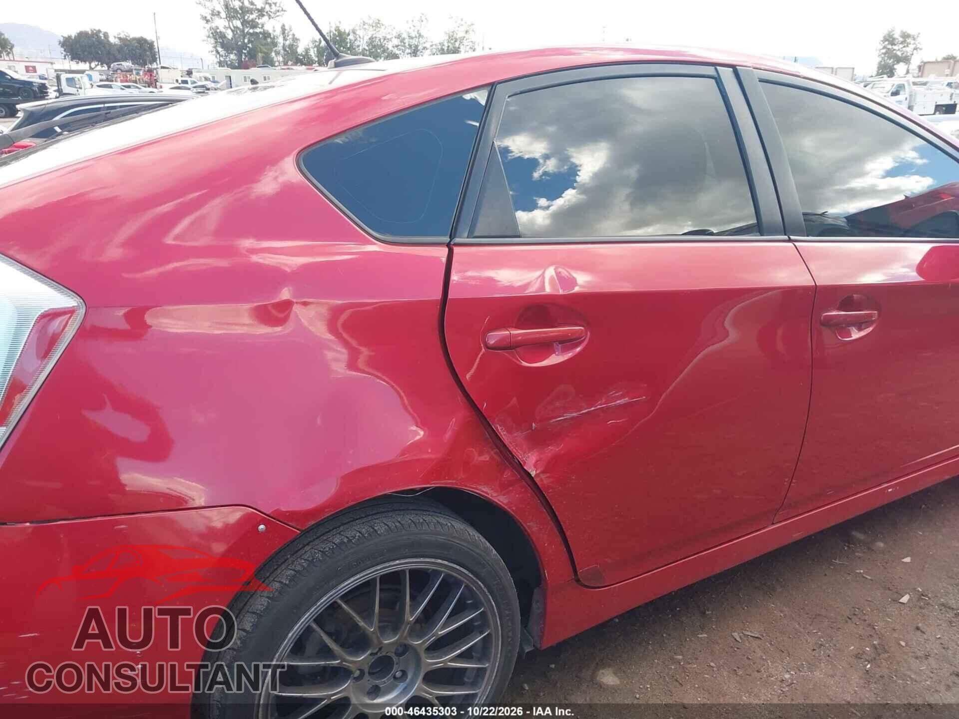 TOYOTA PRIUS 2010 - JTDKN3DU2A0224459