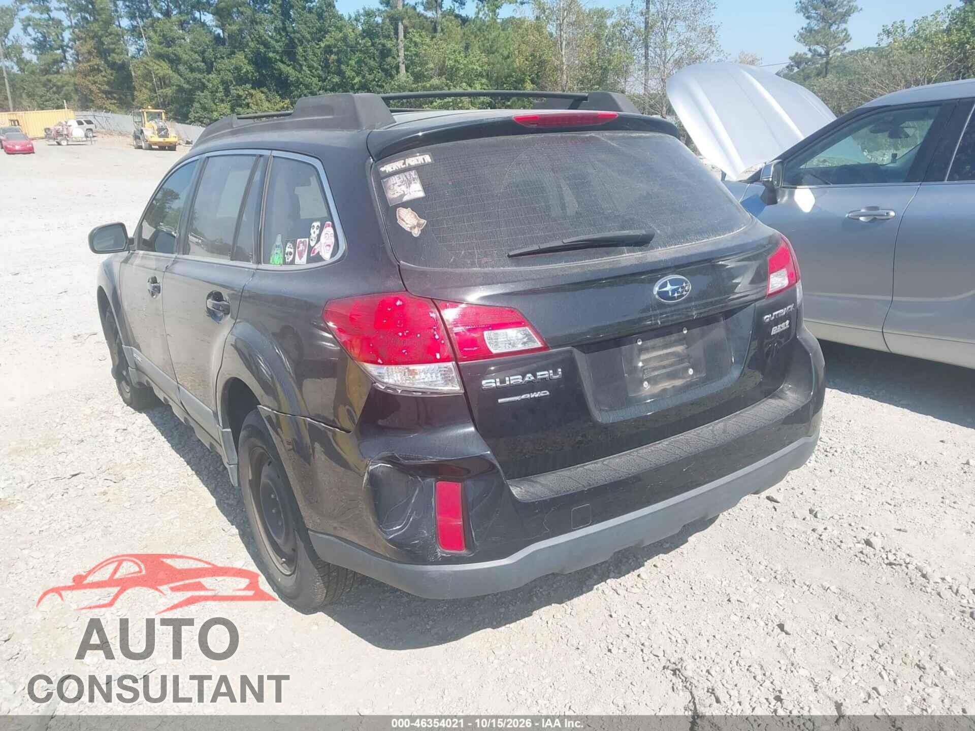 SUBARU OUTBACK 2014 - 4S4BRBAC7E3292959
