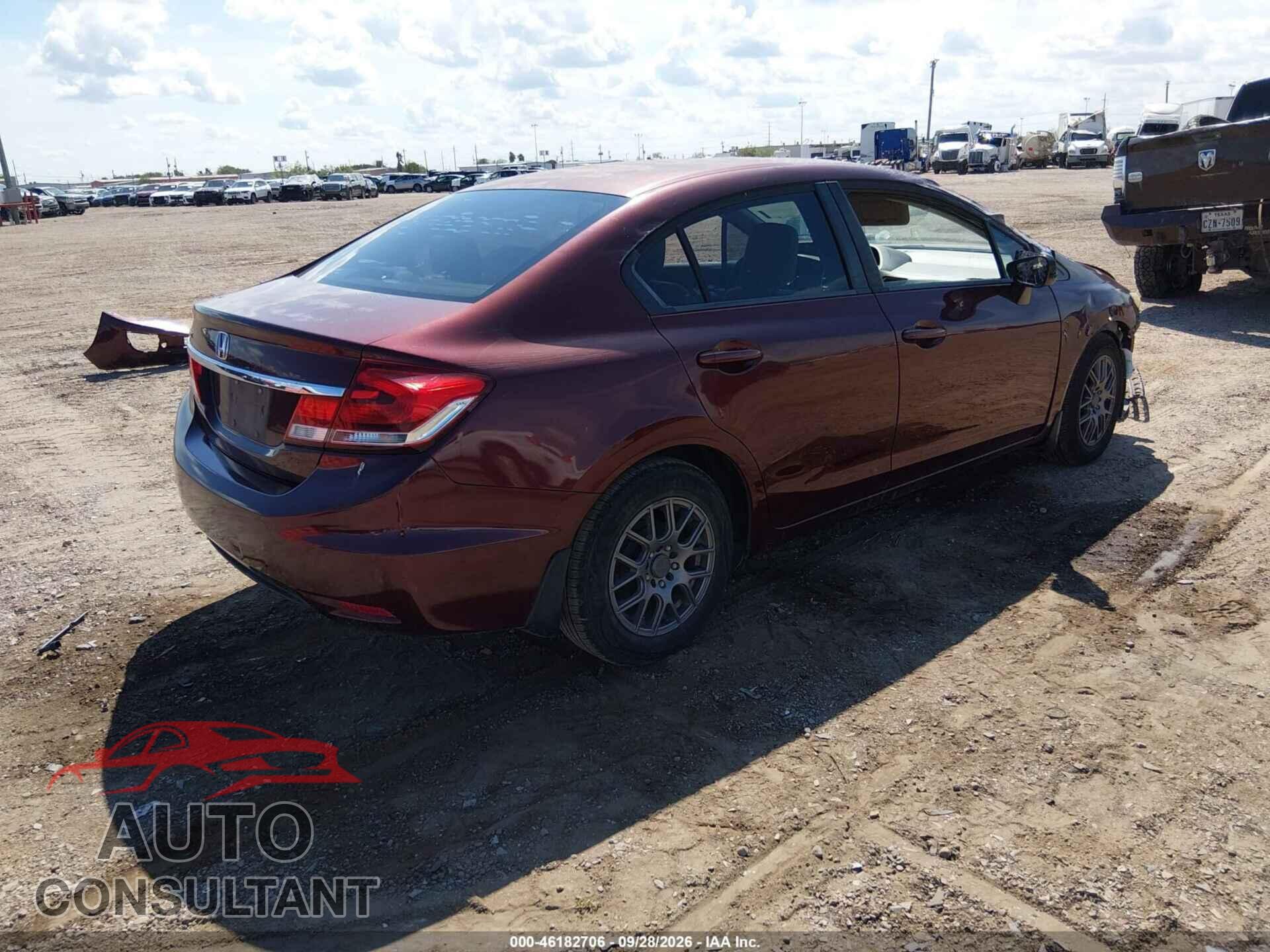 HONDA CIVIC 2014 - 19XFB2F52EE043093
