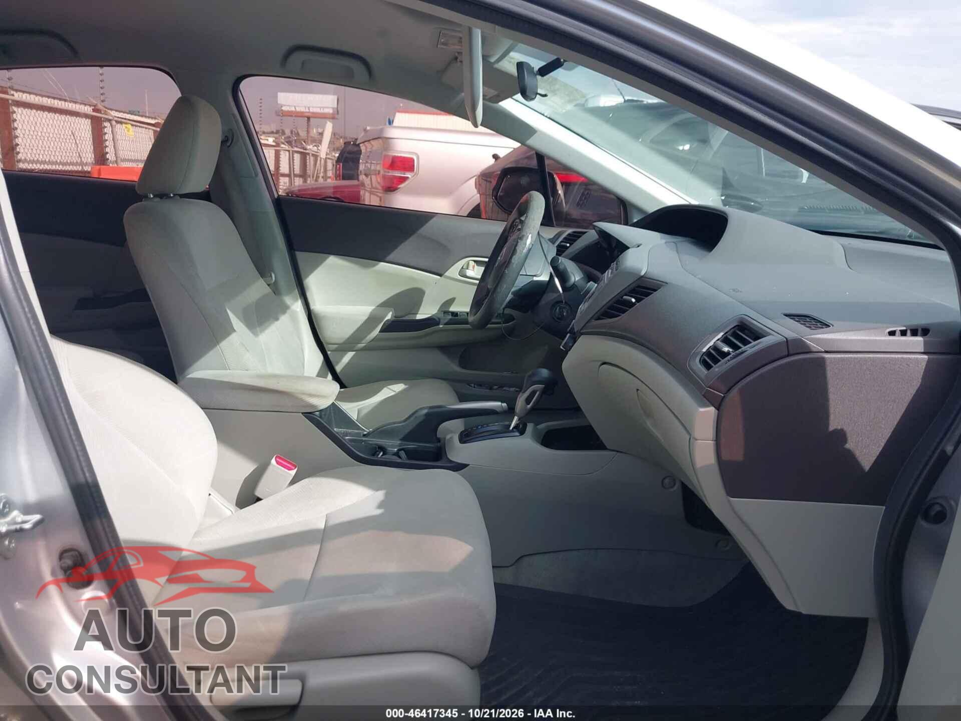 HONDA CIVIC 2012 - 19XFB2F53CE045285