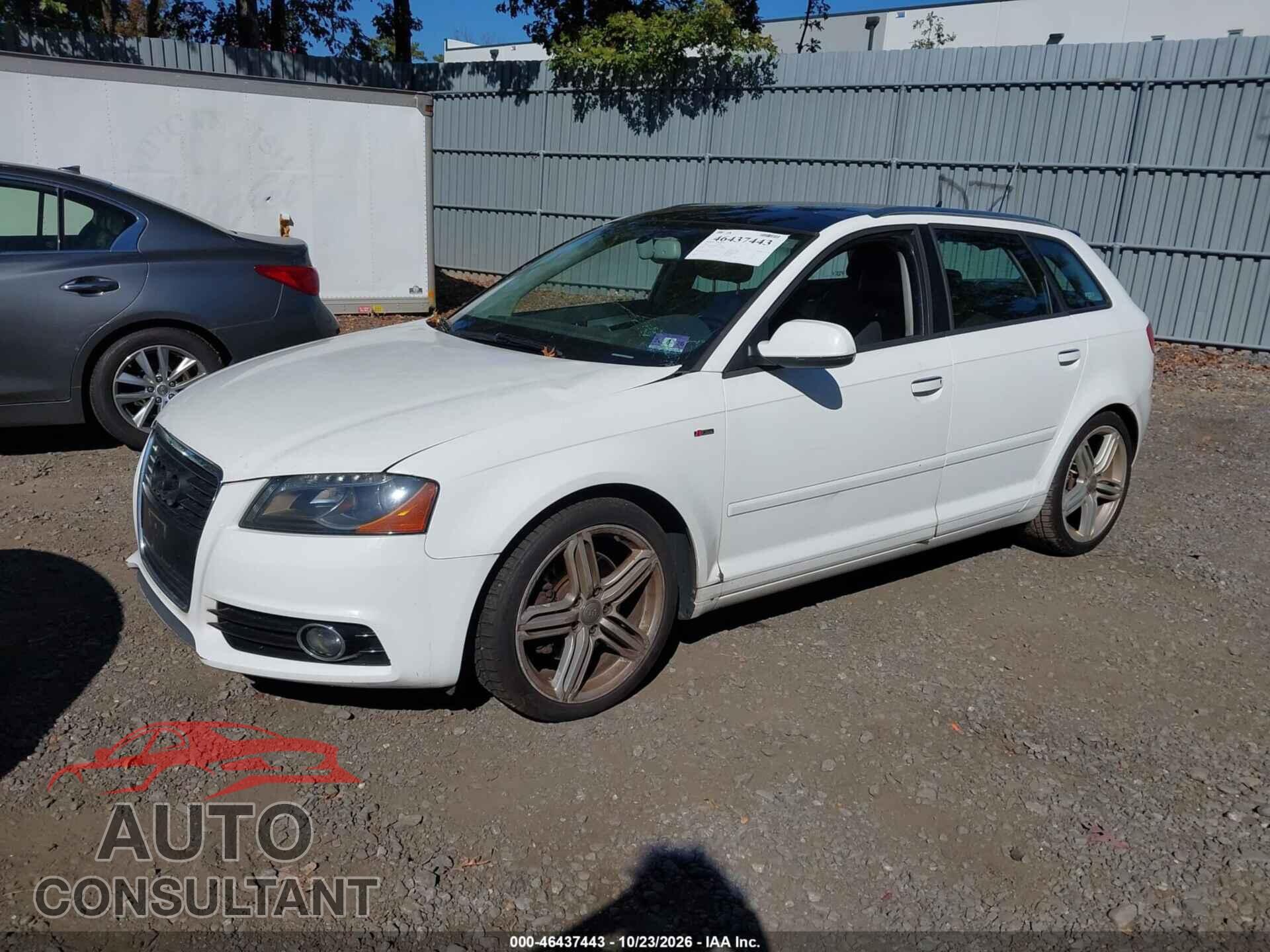 AUDI A3 2012 - WAUKEAFMXCA124640