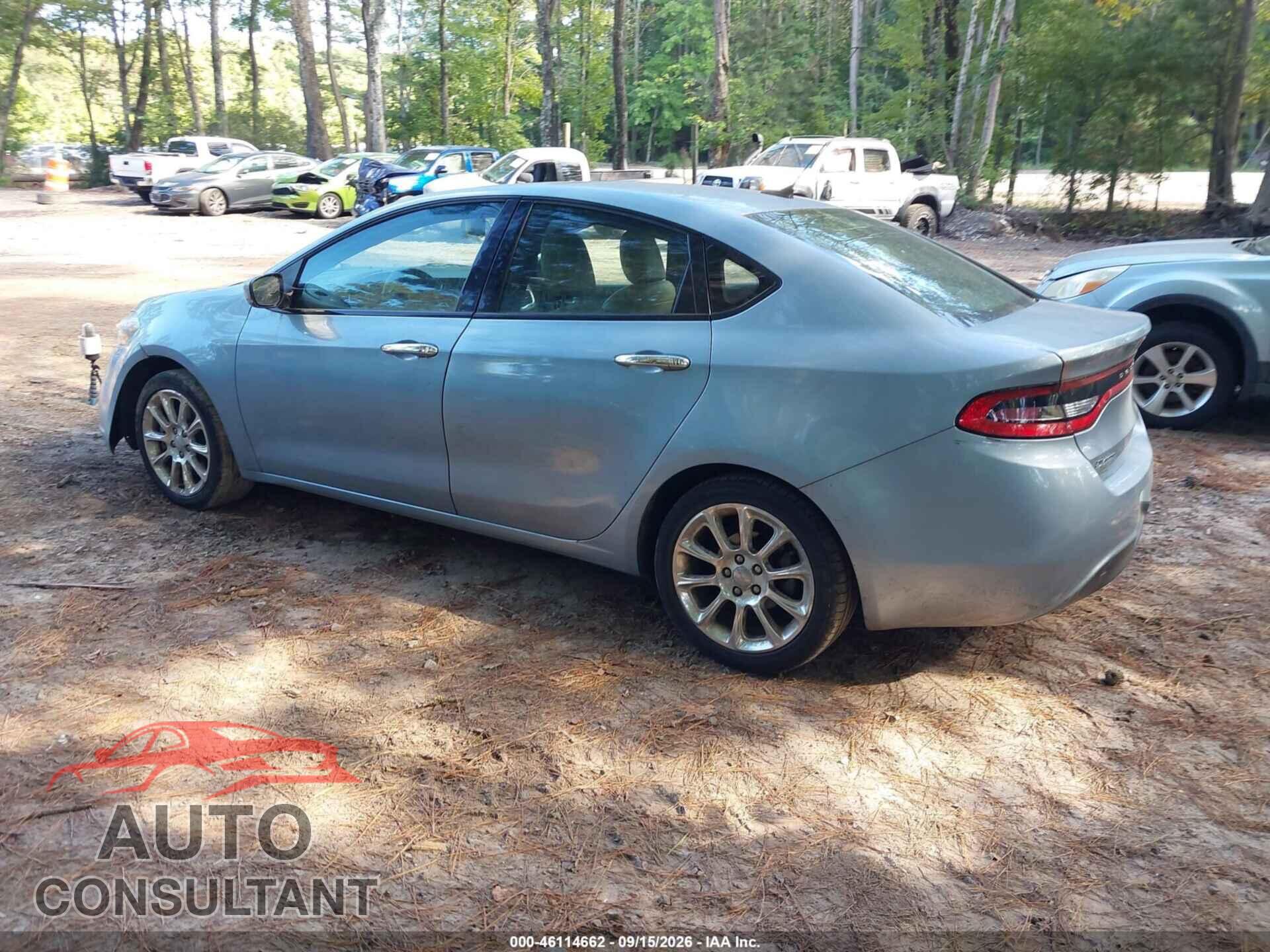DODGE DART 2013 - 1C3CDFCA7DD299434
