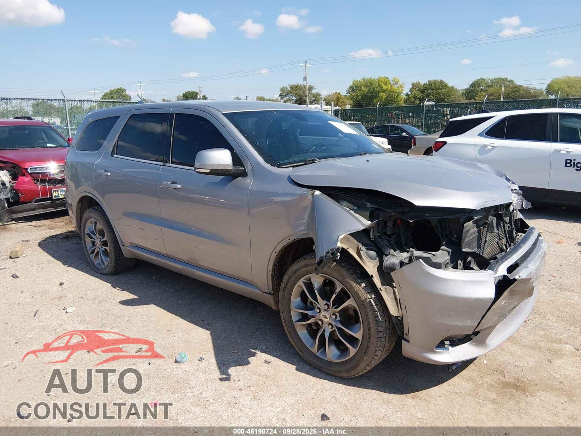 DODGE DURANGO 2019 - 1C4RDJDG9KC770188