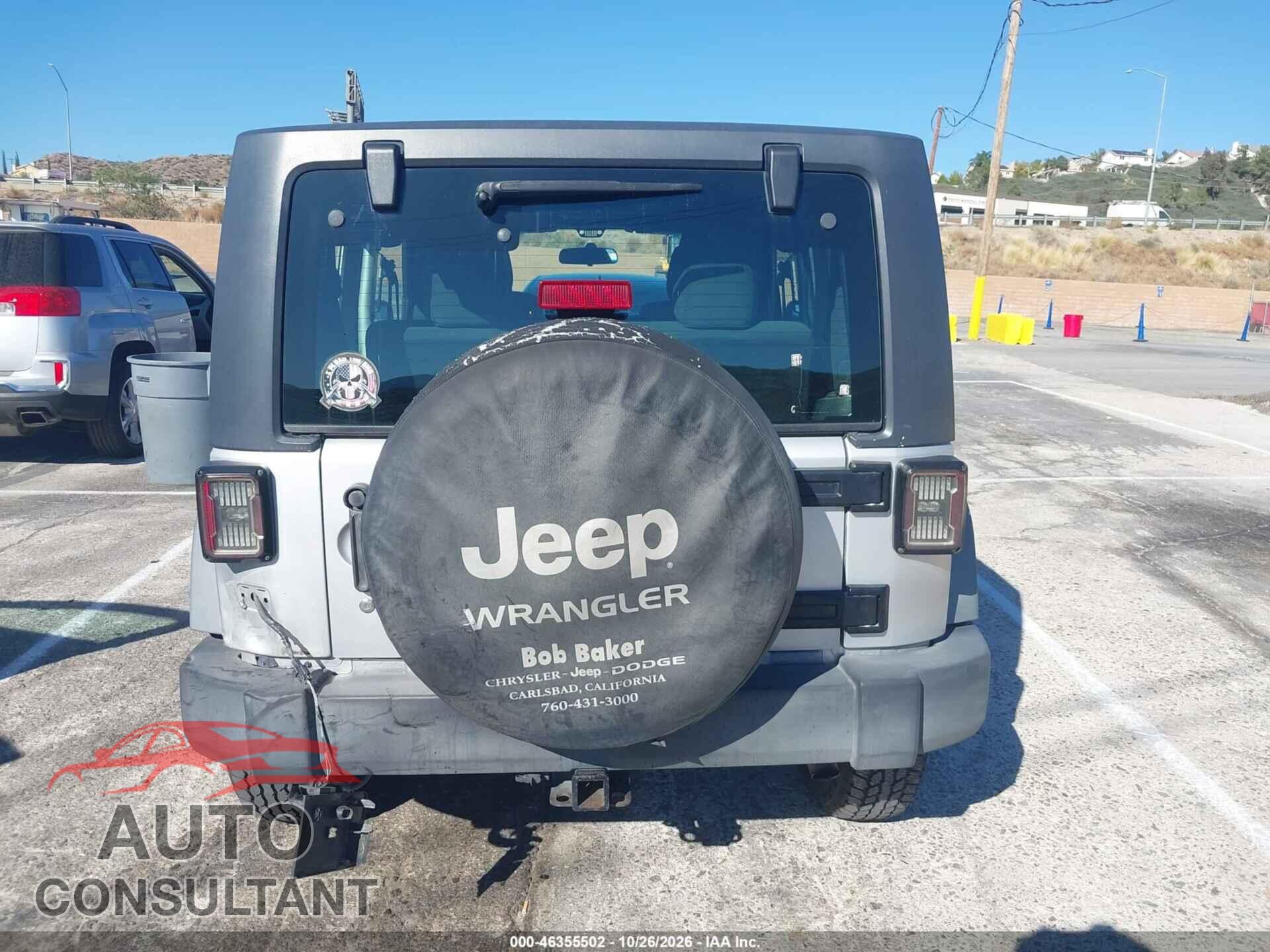 JEEP WRANGLER 2011 - 1J4AA2D11BL596232
