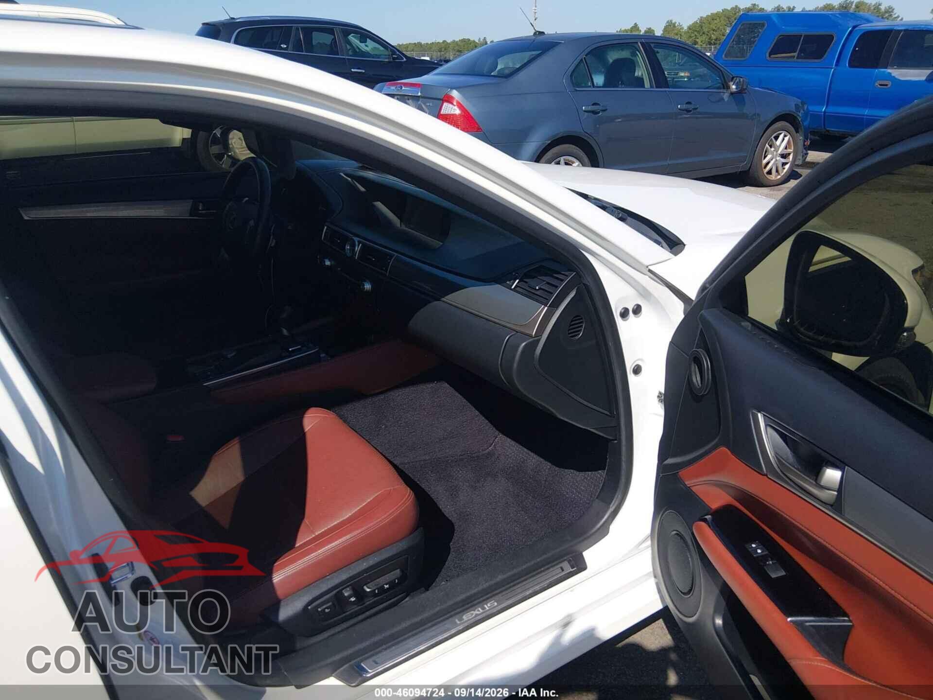 LEXUS GS 350 2013 - JTHBE1BL0D5025236