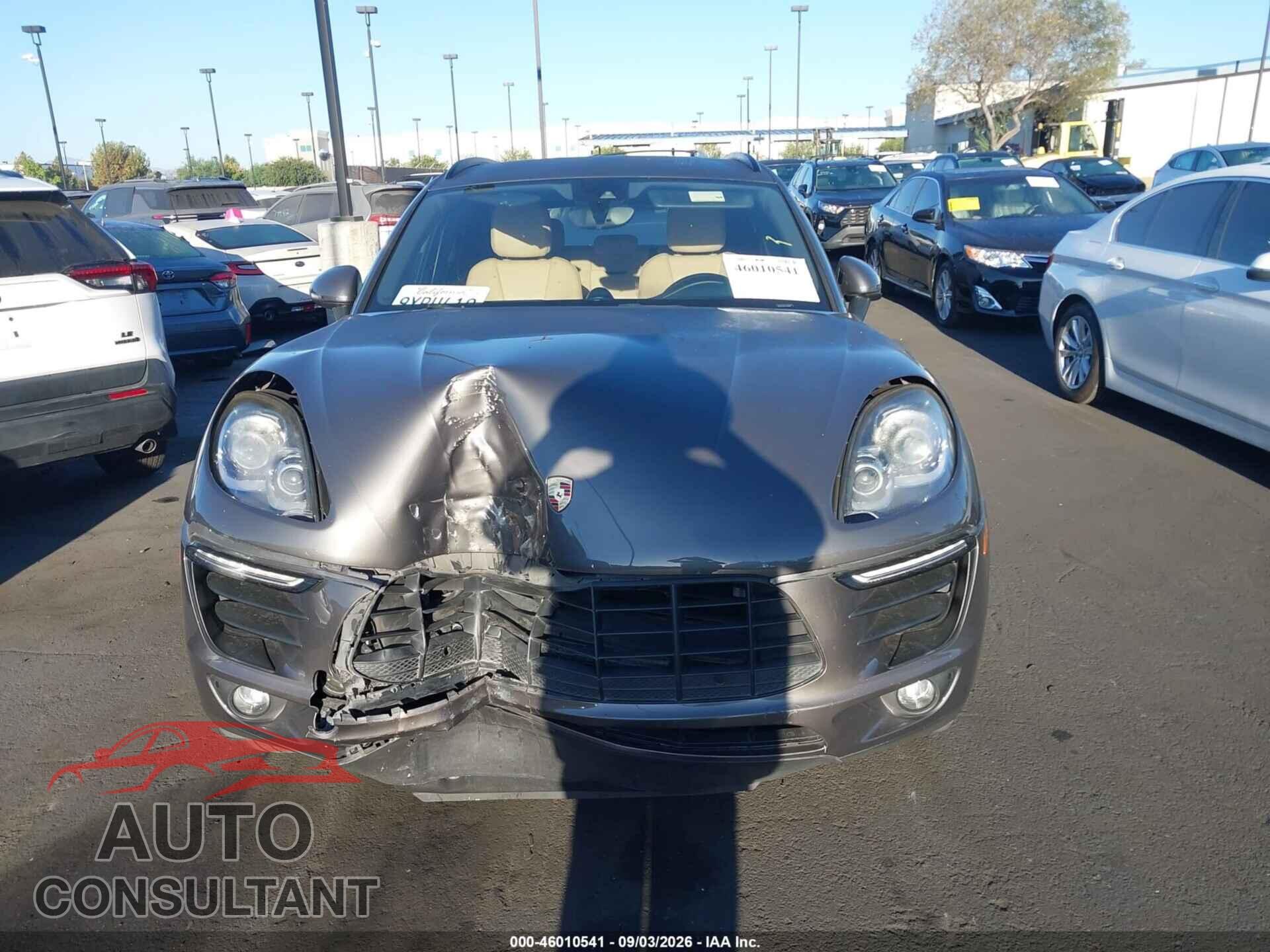 PORSCHE MACAN 2018 - WP1AA2A54JLB22558