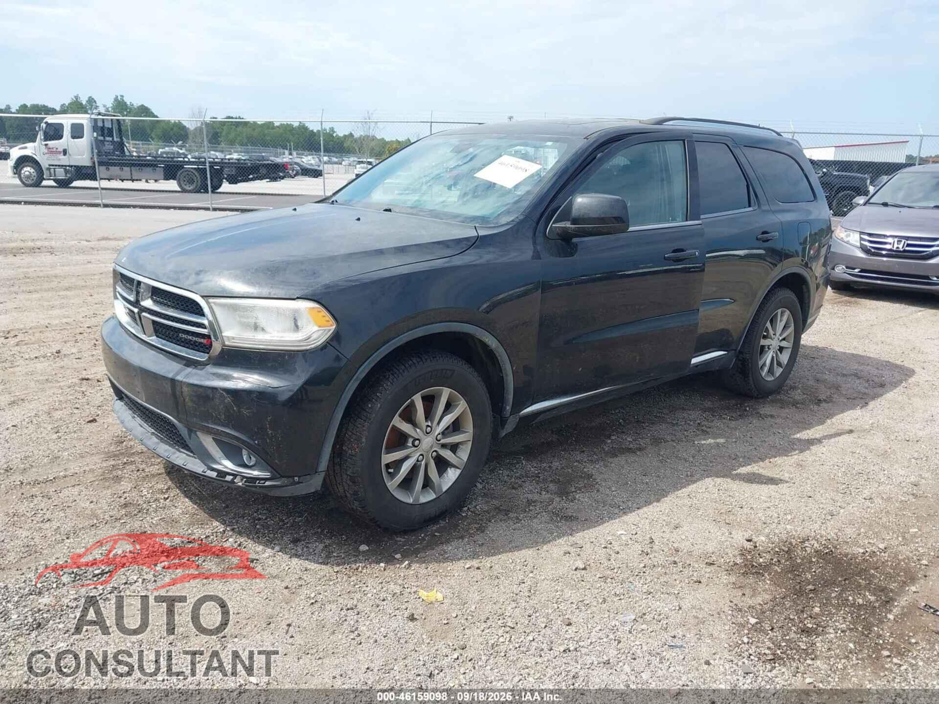 DODGE DURANGO 2017 - 1C4RDJAG9HC629649