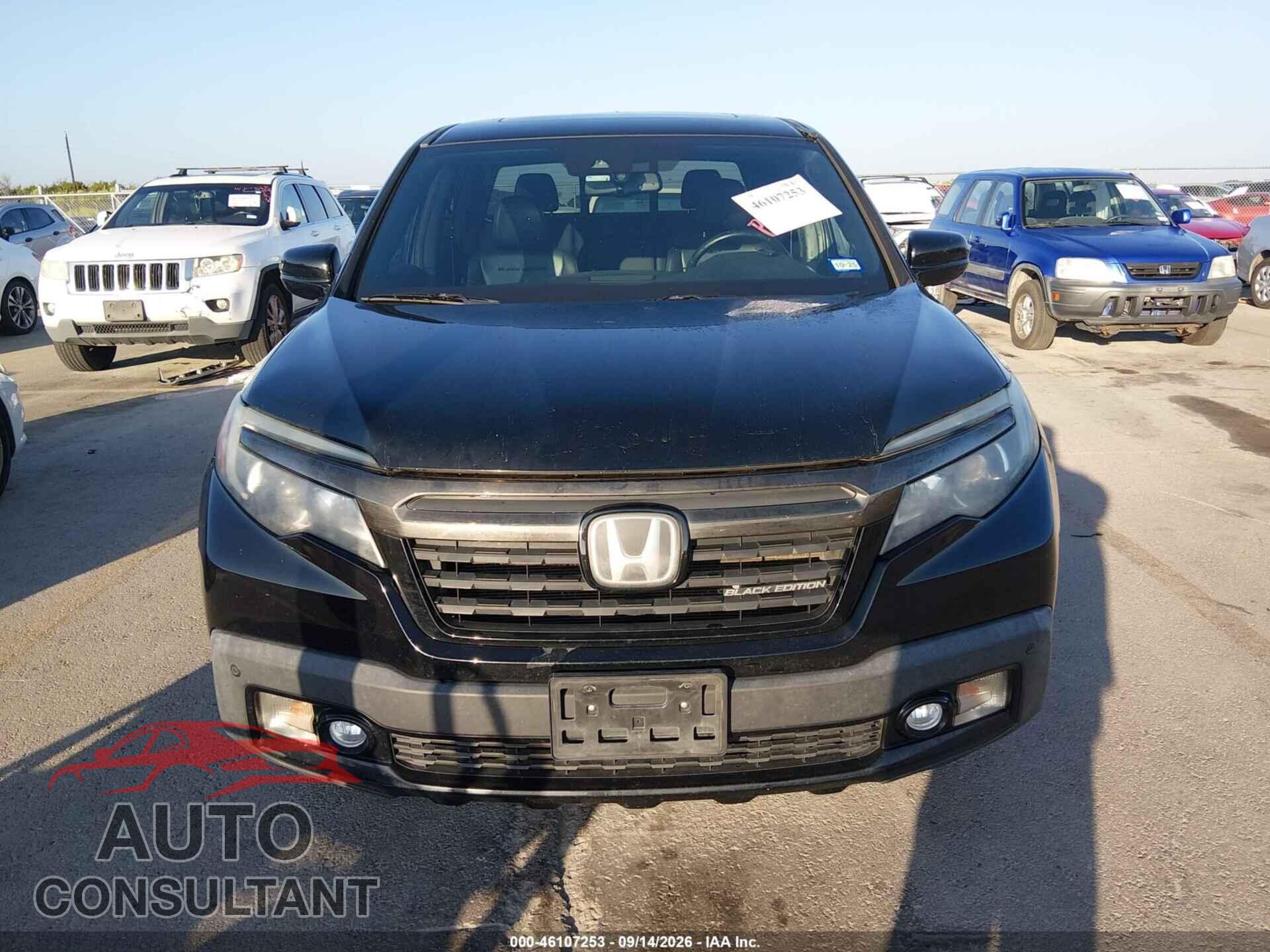 HONDA RIDGELINE 2017 - 5FPYK3F84HB035107