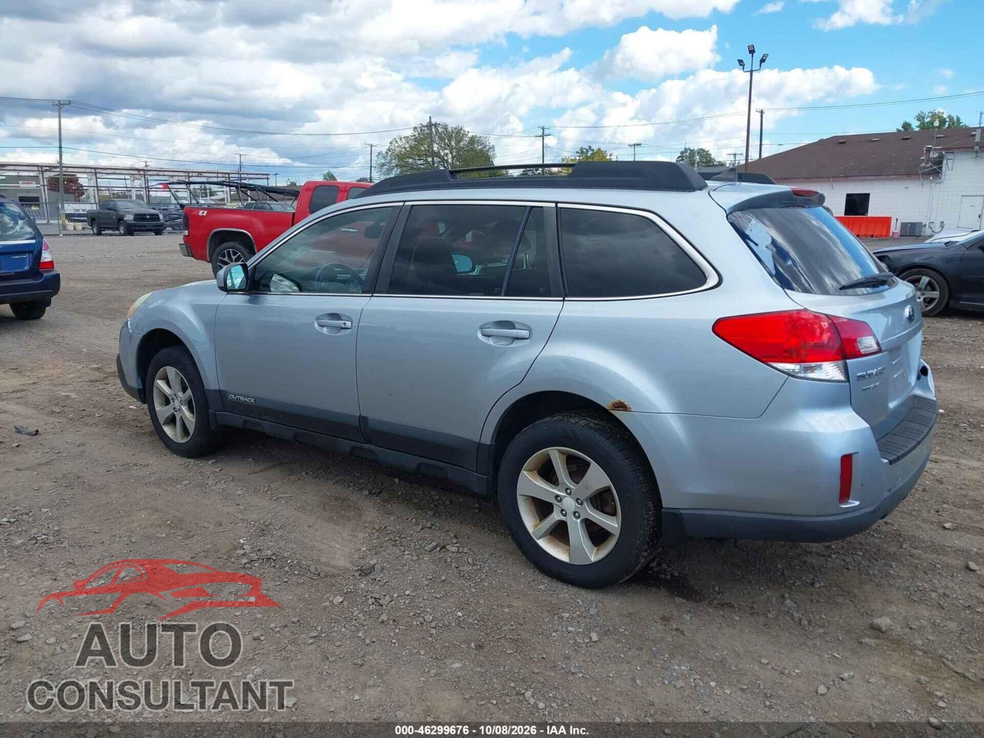 SUBARU OUTBACK 2014 - 4S4BRBCC7E3322197