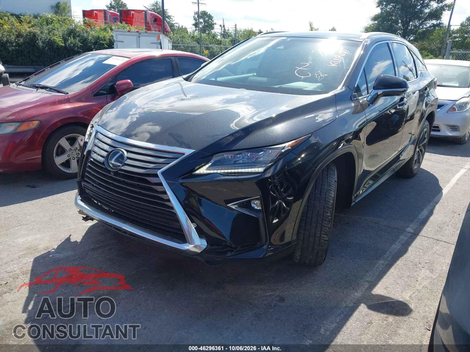 LEXUS RX 350 2017 - 2T2ZZMCA2HC067172