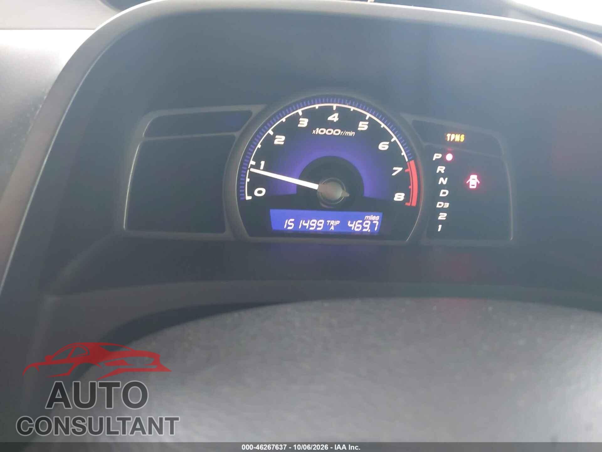 HONDA CIVIC 2011 - 19XFA1F84BE018232