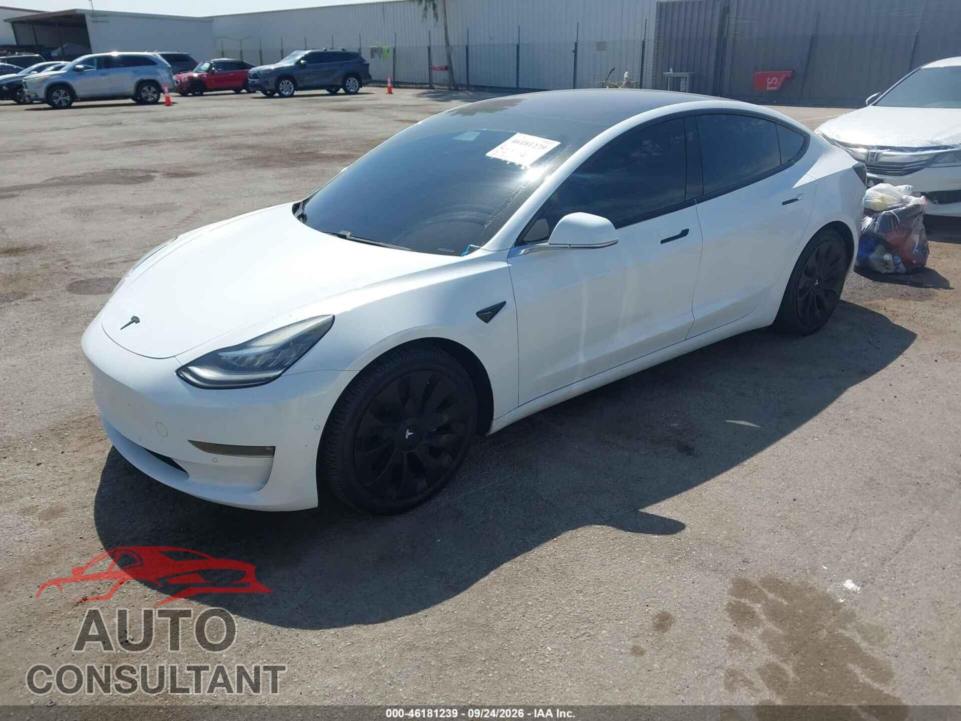 TESLA MODEL 3 2018 - 5YJ3E1EA5JF052037