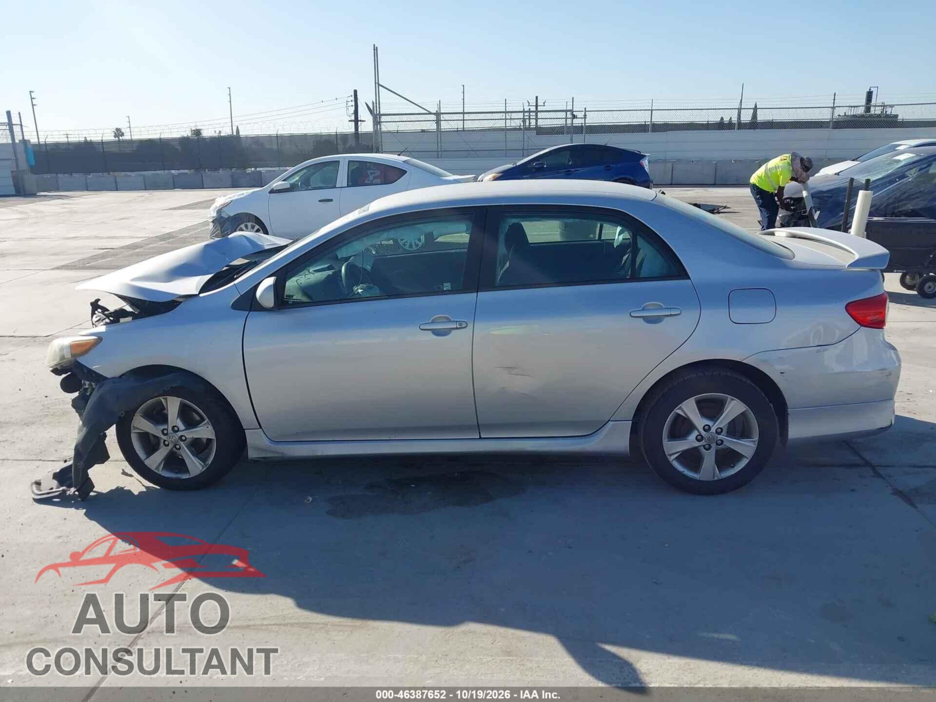TOYOTA COROLLA 2013 - 5YFBU4EE2DP187214