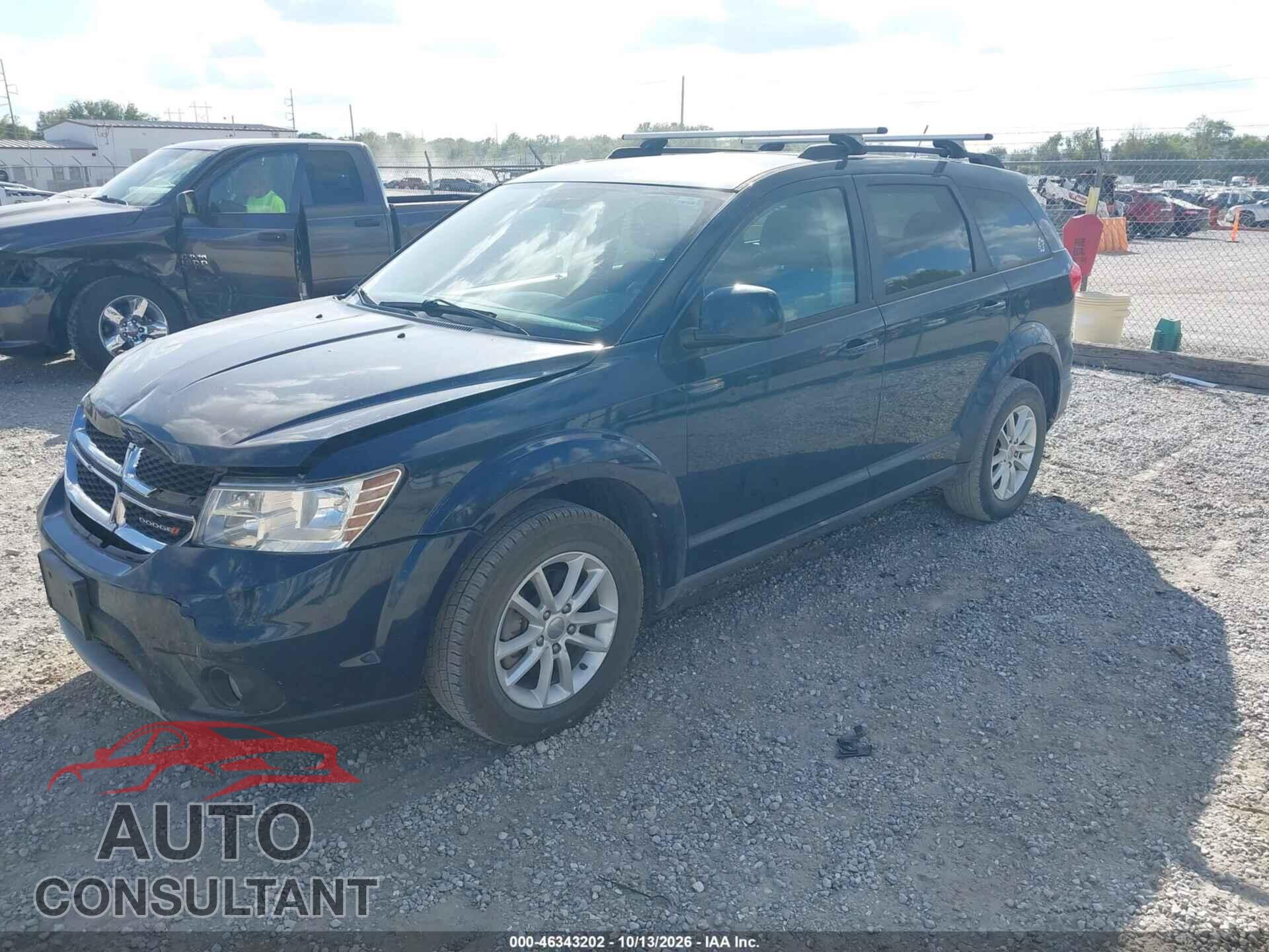 DODGE JOURNEY 2013 - 3C4PDCBG7DT618133