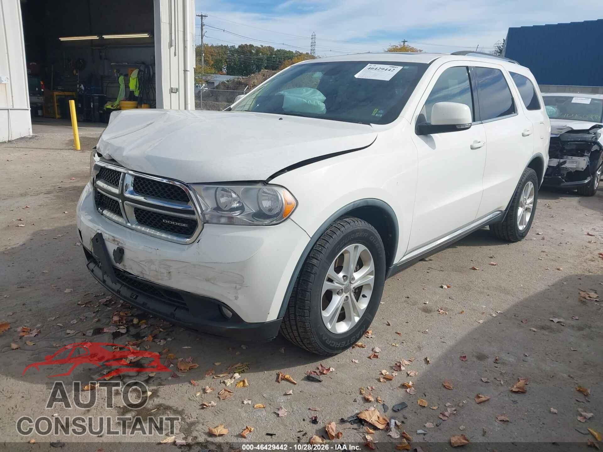 DODGE DURANGO 2012 - 1C4RDJDG0CC121204