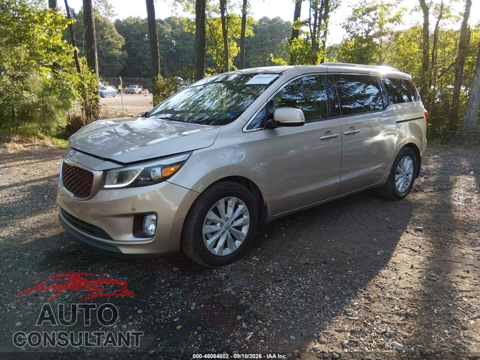 KIA SEDONA 2017 - KNDMC5C1XH6273885