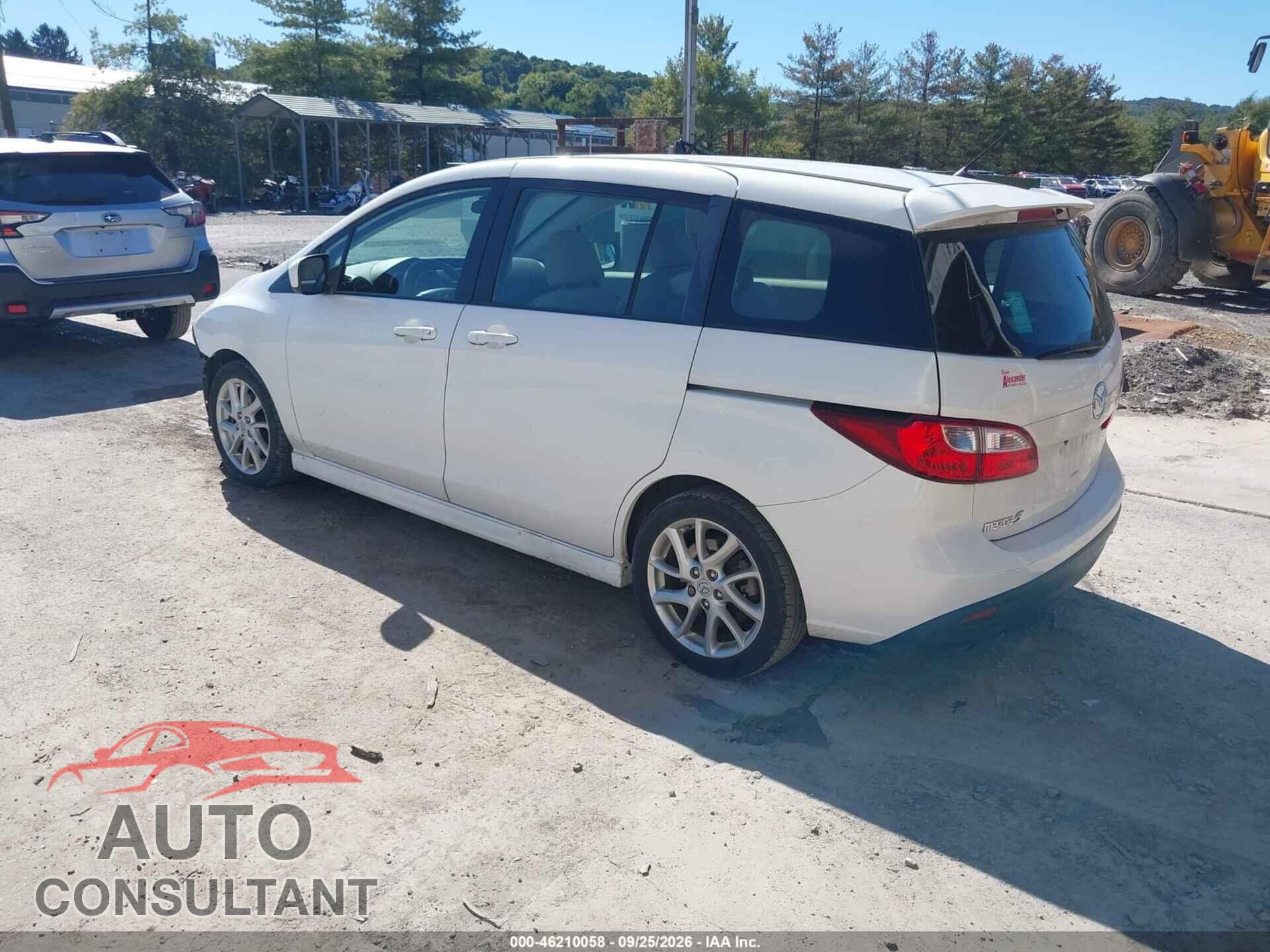 MAZDA MAZDA5 2012 - JM1CW2CL2C0114857