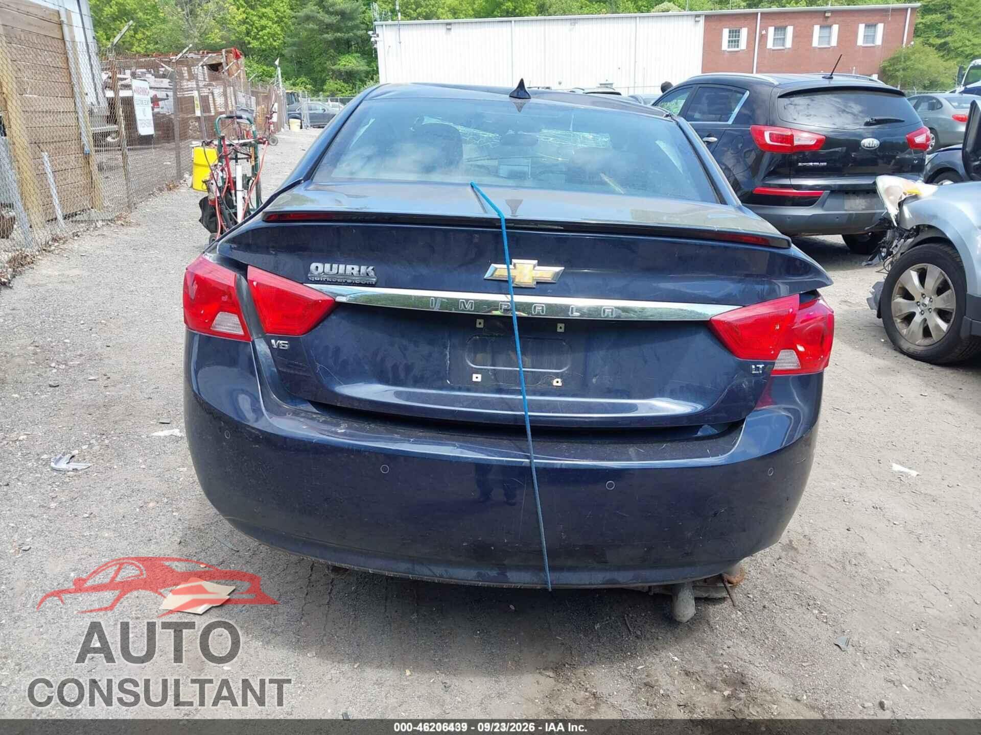 CHEVROLET IMPALA 2017 - 2G1105S34H9148316