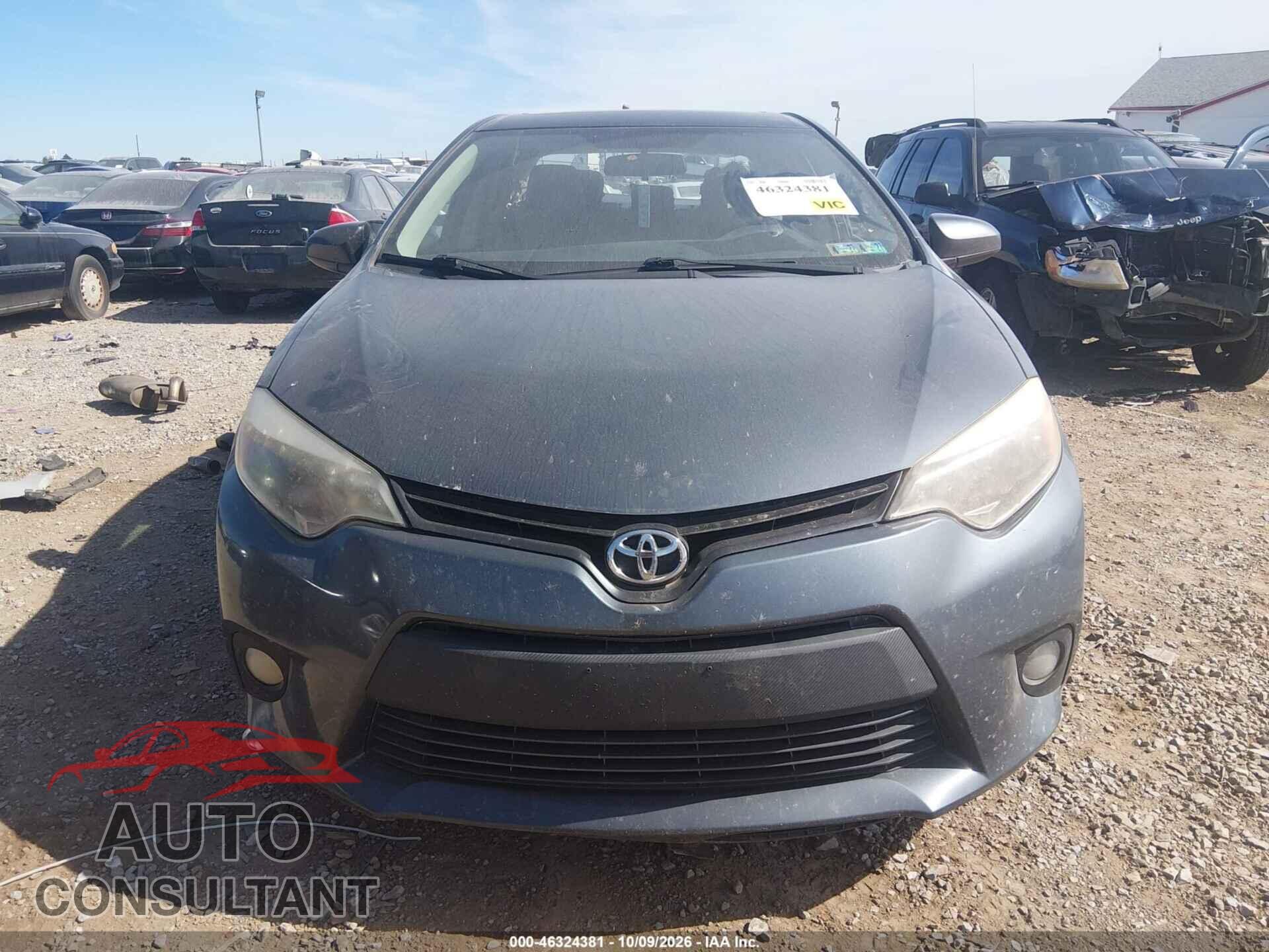 TOYOTA COROLLA 2014 - 2T1BURHE6EC009445