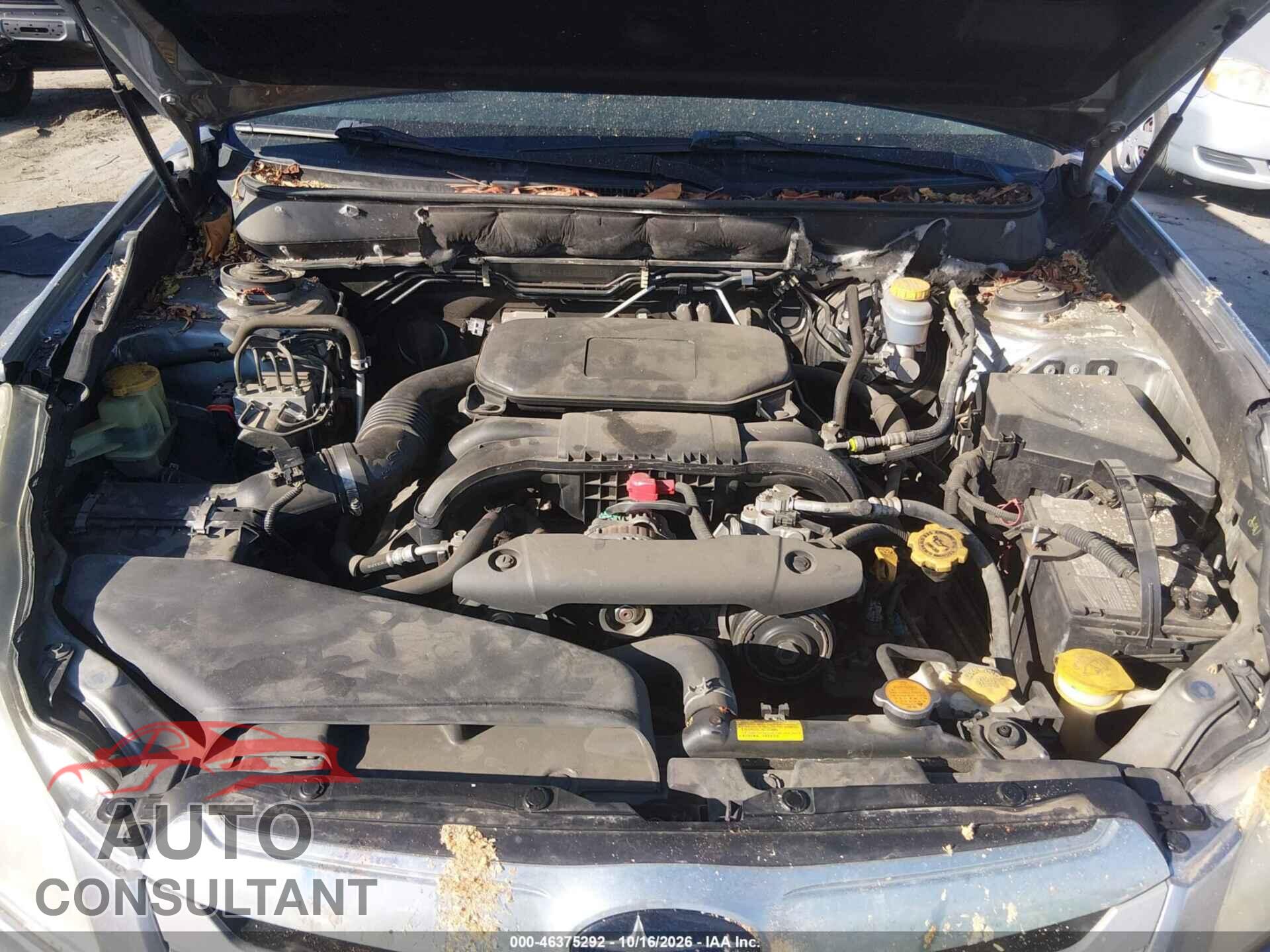 SUBARU OUTBACK 2011 - 4S4BRBGC6B3341605