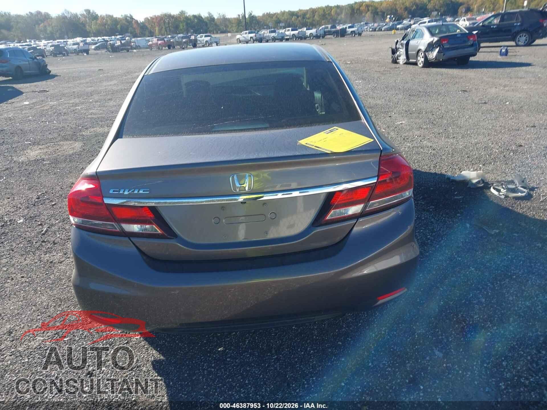HONDA CIVIC 2014 - 19XFB2F59EE226202