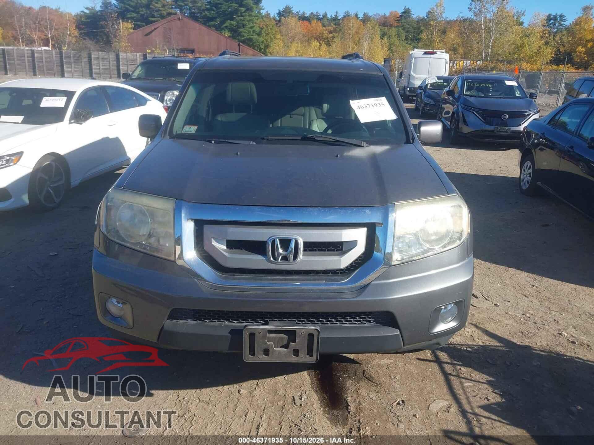 HONDA PILOT 2011 - 5FNYF4H60BB076792