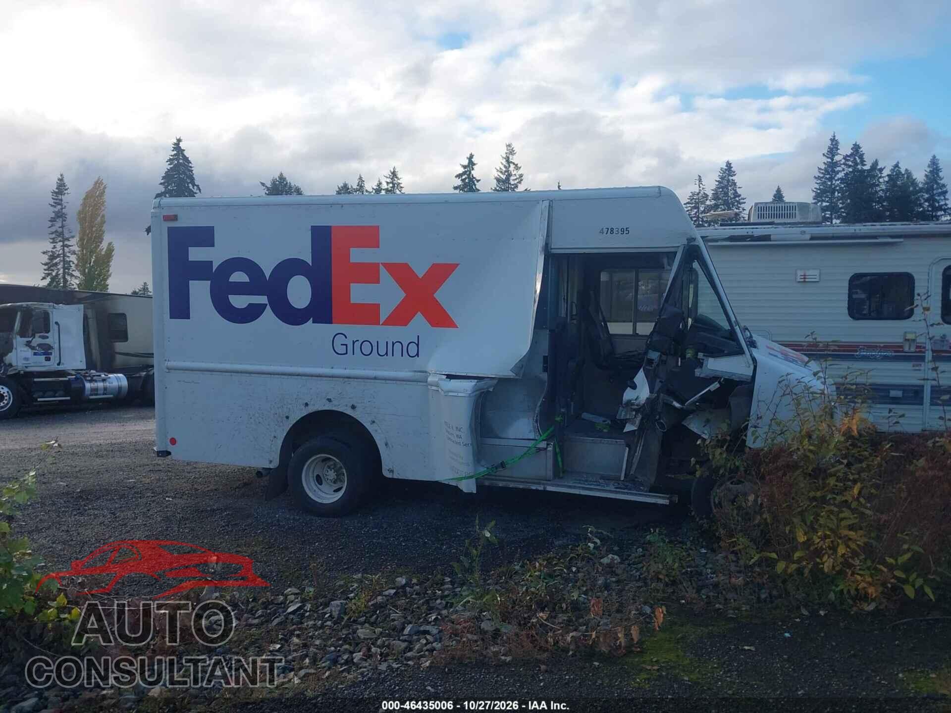 FORD E-350 STRIPPED 2012 - 1FC3E3KL3CDB34831