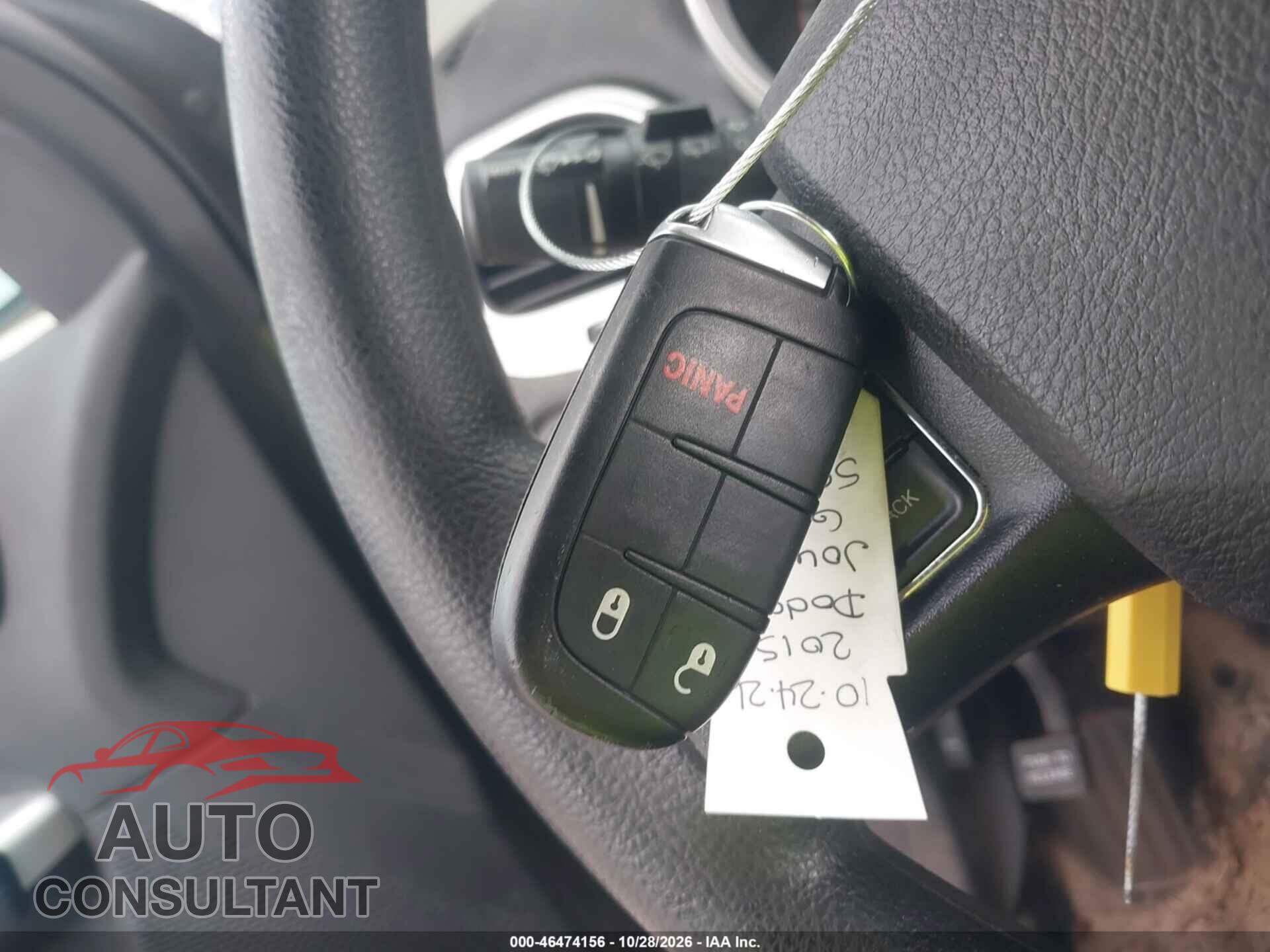 DODGE JOURNEY 2015 - 3C4PDCAB7FT583361