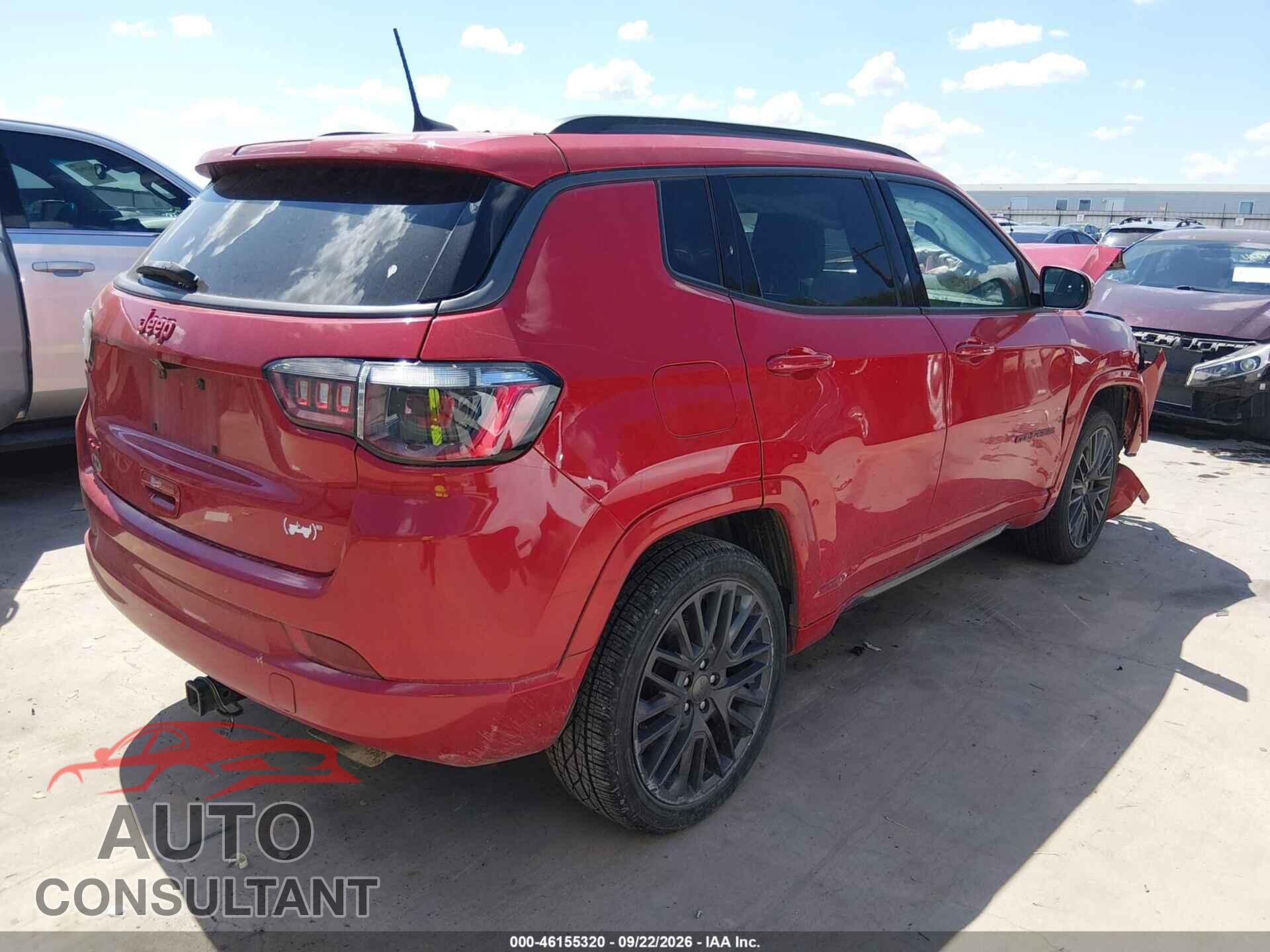 JEEP COMPASS 2022 - 3C4NJDCBXNT163367