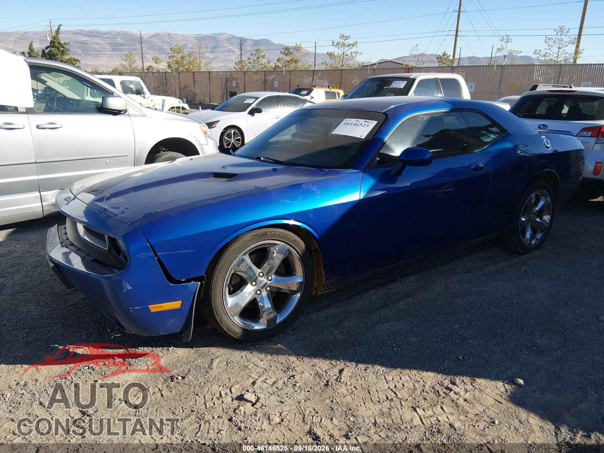 DODGE CHALLENGER 2012 - 2C3CDYAG1CH292371