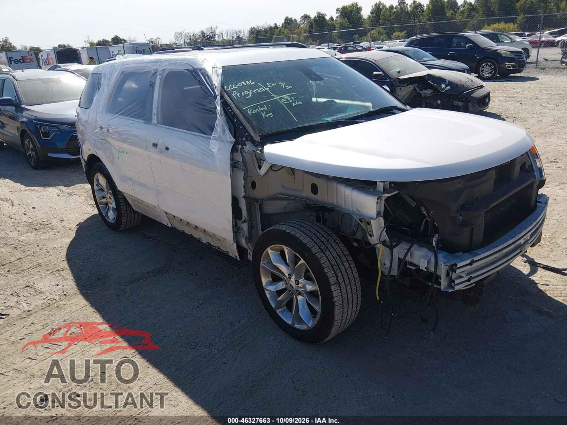 FORD EXPLORER 2013 - 1FM5K7F84DGA40225