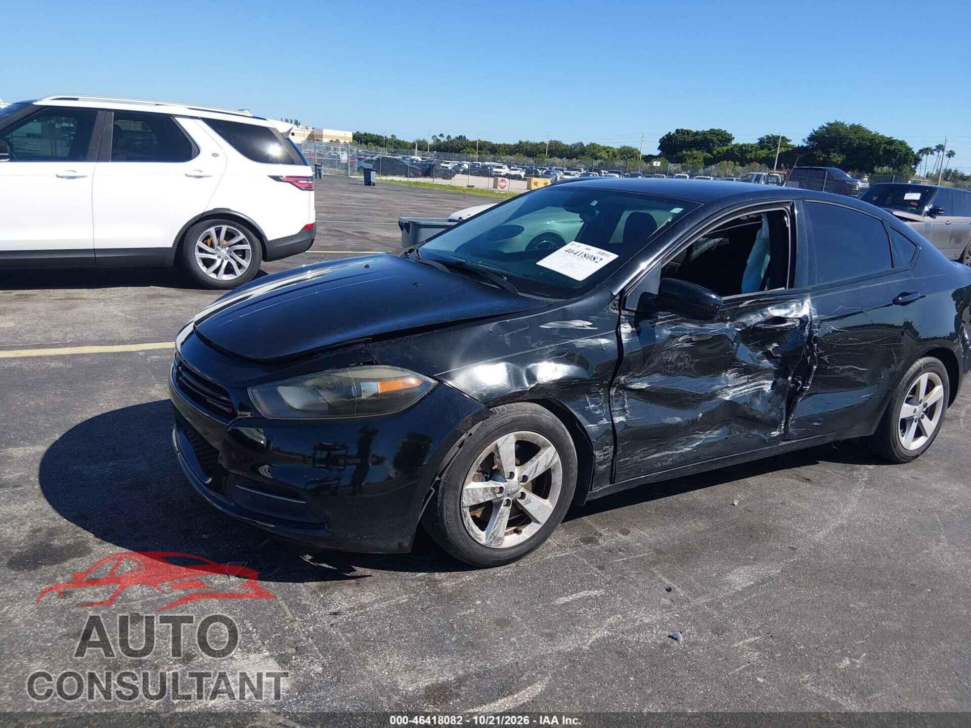 DODGE DART 2015 - 1C3CDFBB8FD369469