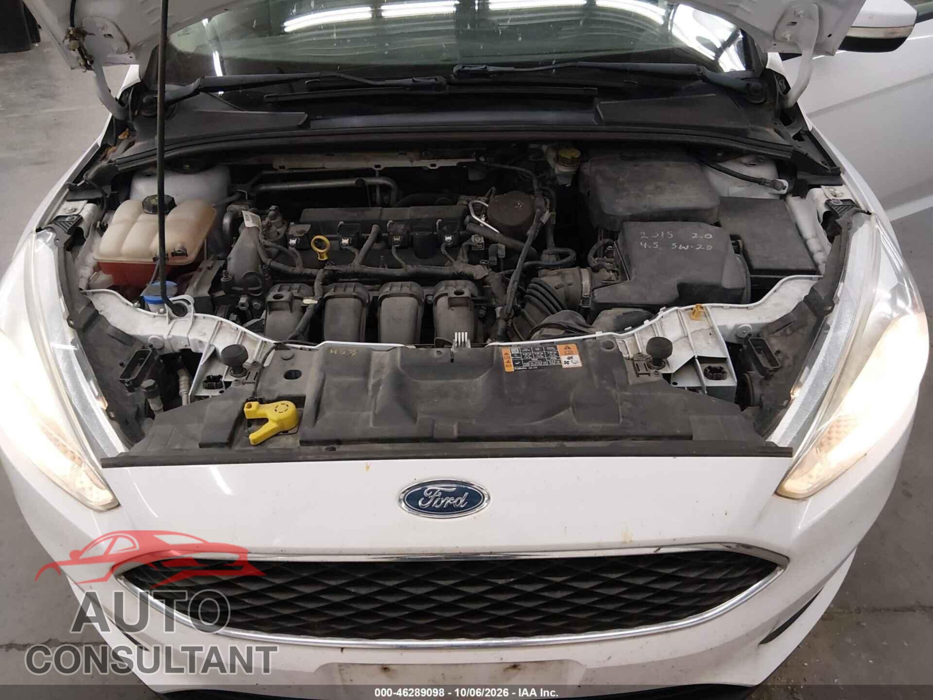 FORD FOCUS 2015 - 1FADP3F23FL364577