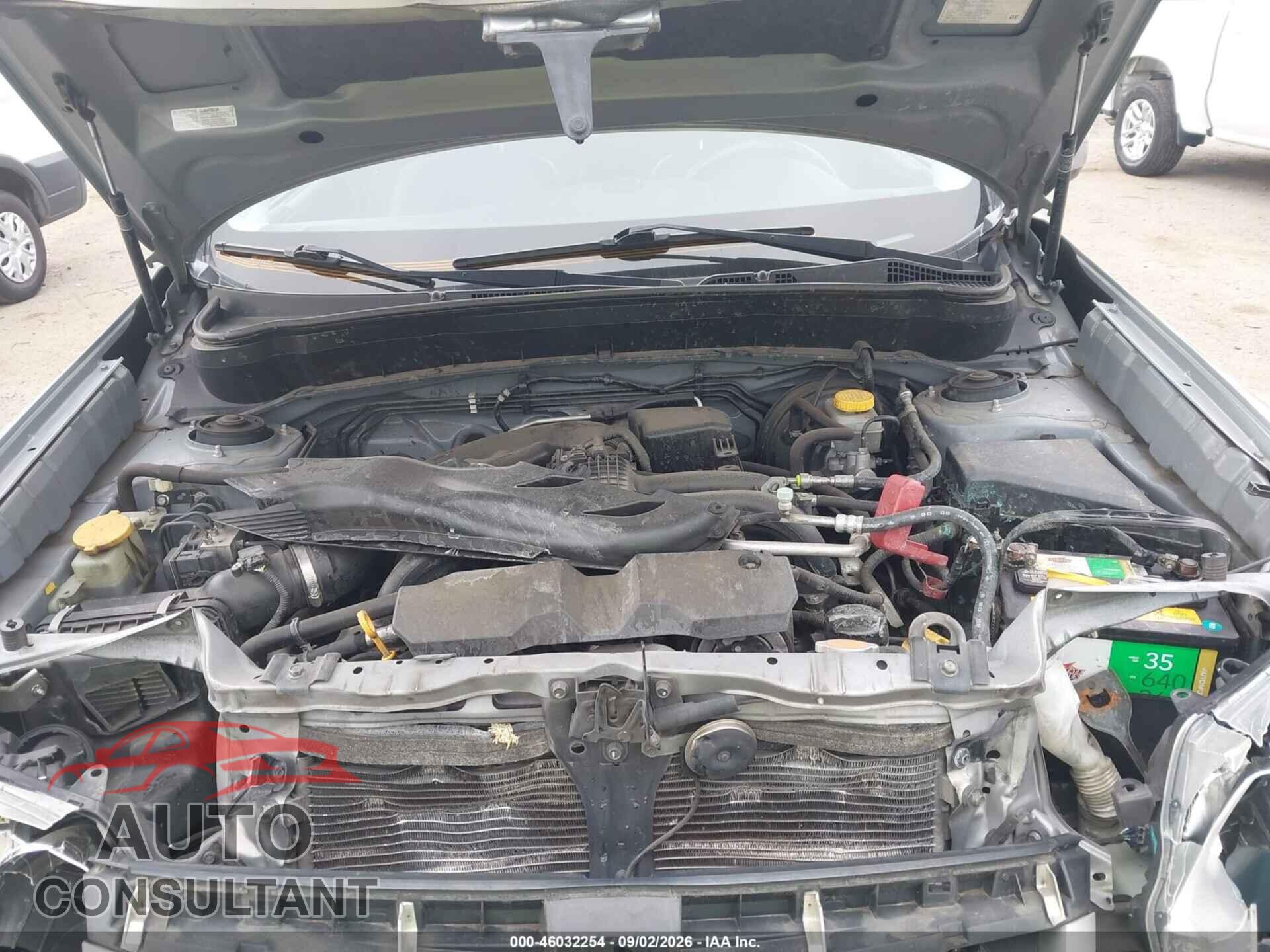 SUBARU FORESTER 2012 - JF2SHAEC5CH469926