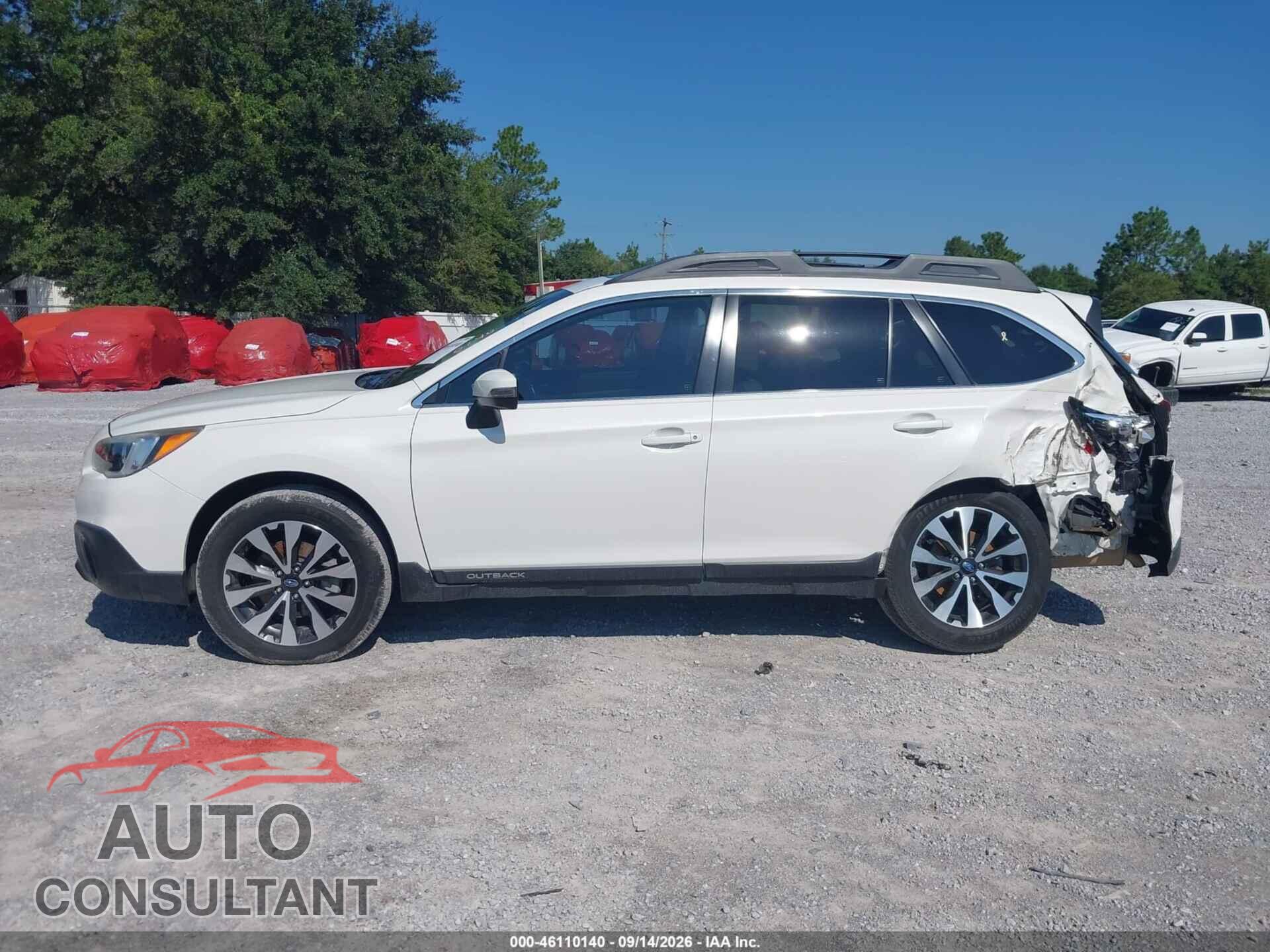 SUBARU OUTBACK 2017 - 4S4BSANC4H3388884